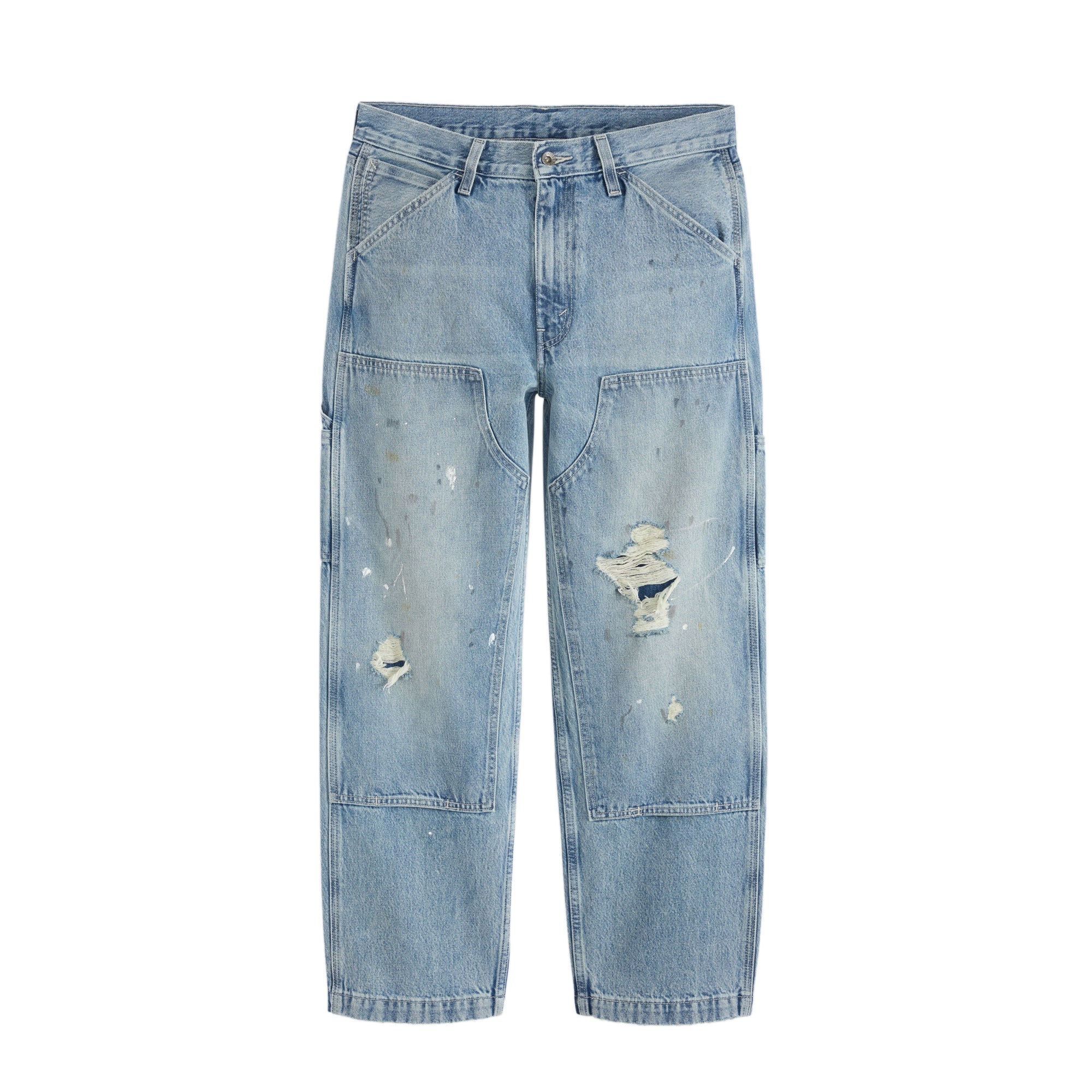 Levi's Mens 568 Loose Strt DBL Knee Diving Ducks DX Long Bottom Pants