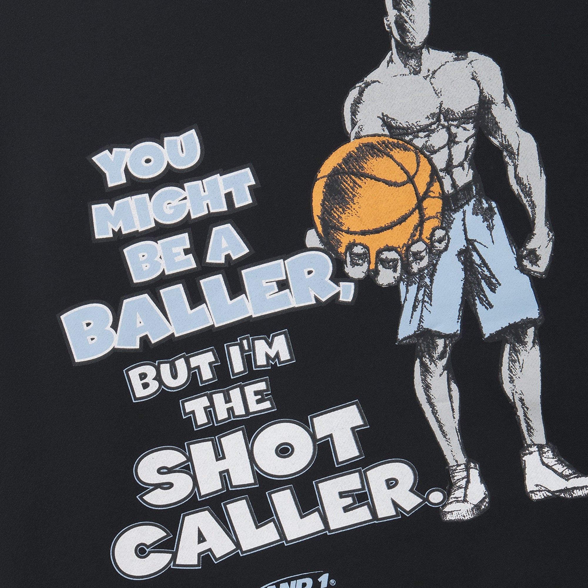 AND1 Mens Shot Caller Oversized Sweatshirt