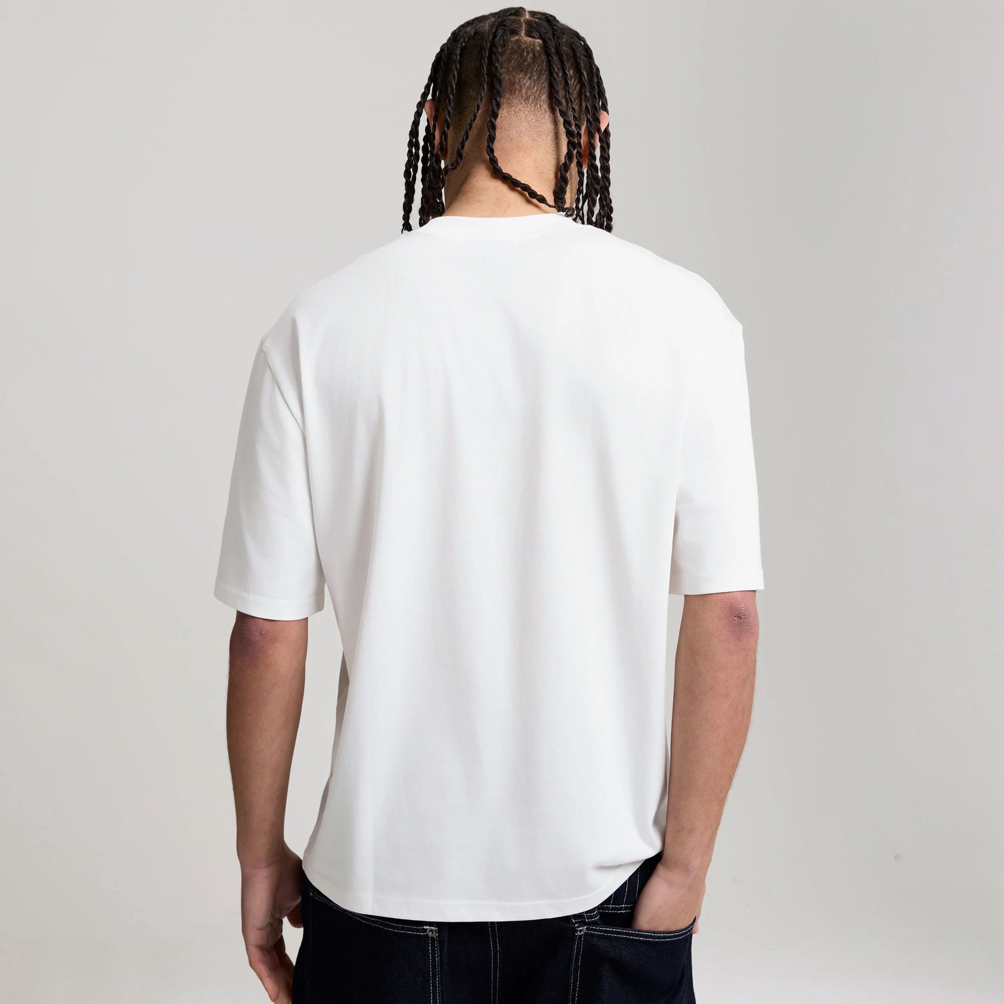 AND1 Mens Get Busy Trash Talk Oversized Graphic Tee