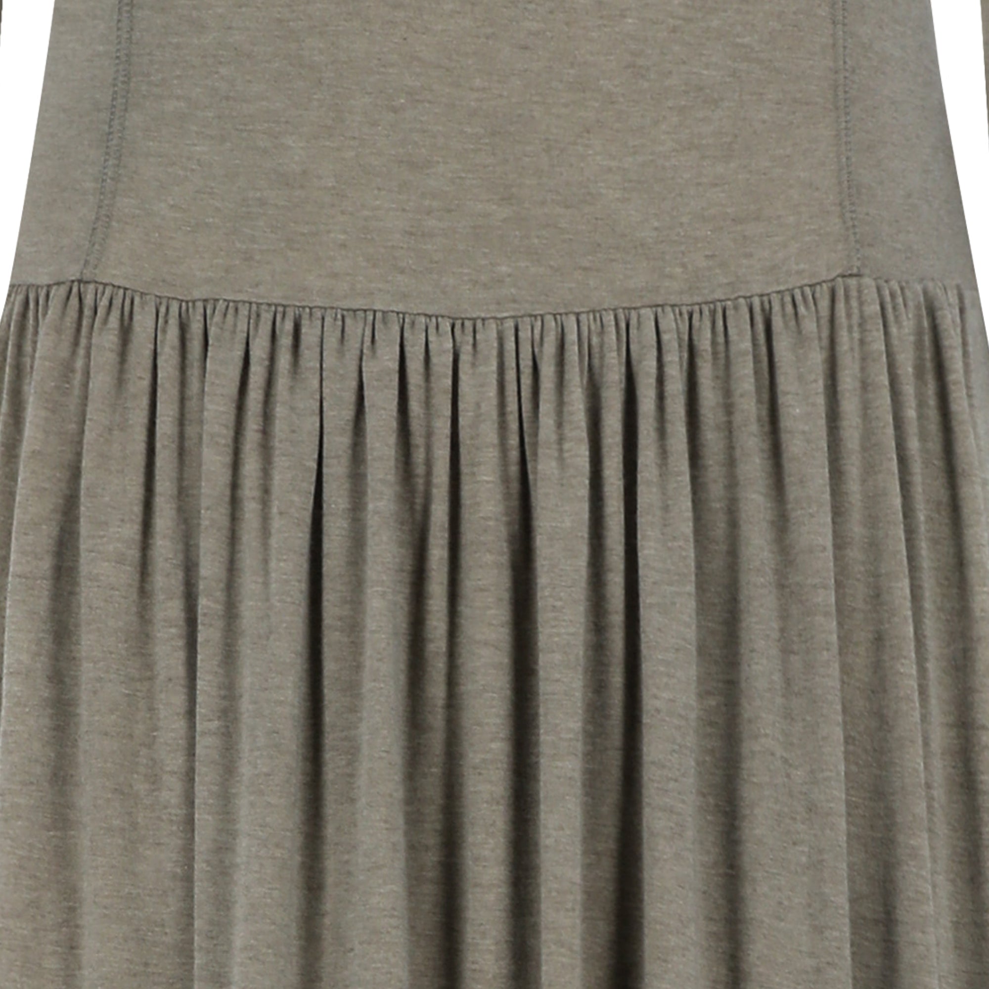 Amomento Womens Mock Neck Jersey Dress