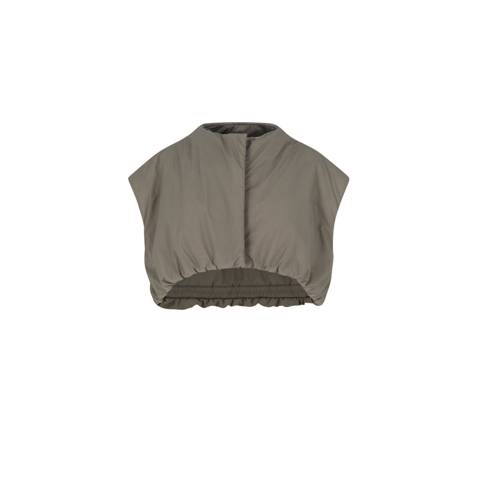 Amomento Womens Sheer Nylon Padded Crop Jumper