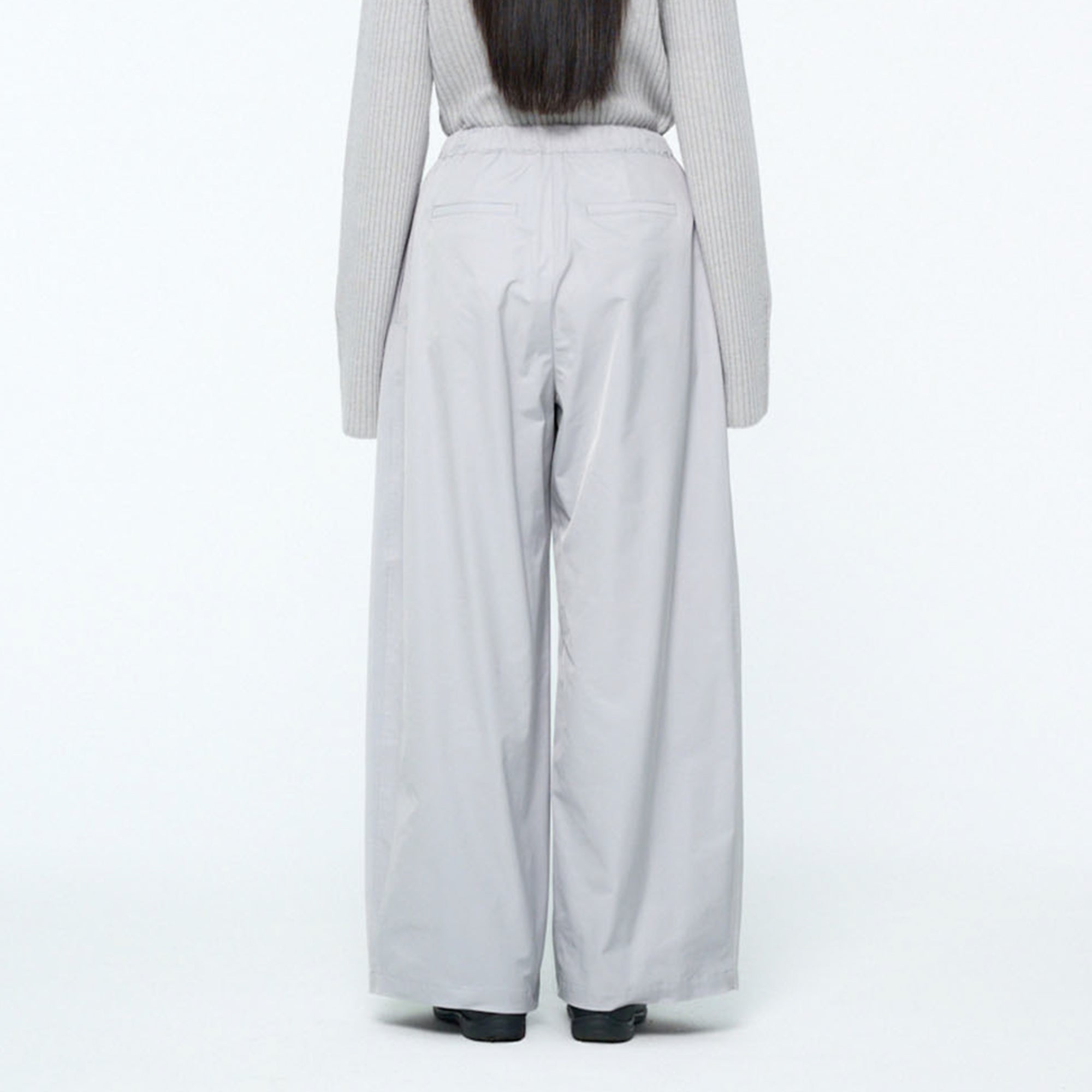 Amomento Womens Two Tuck Ballon Pants