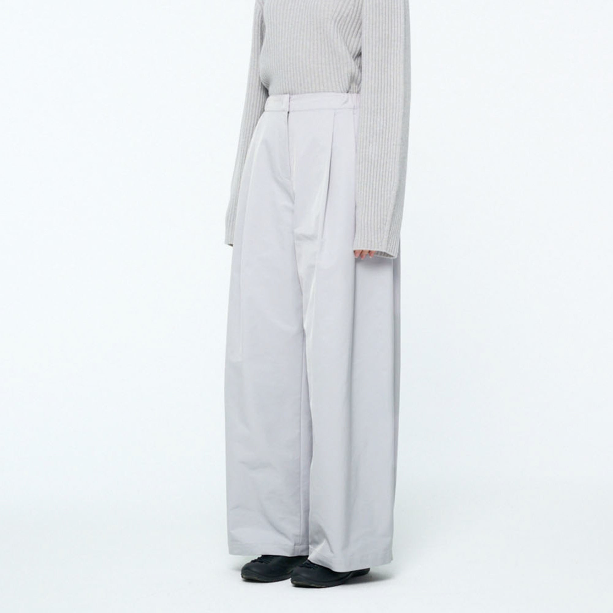 Amomento Womens Two Tuck Ballon Pants