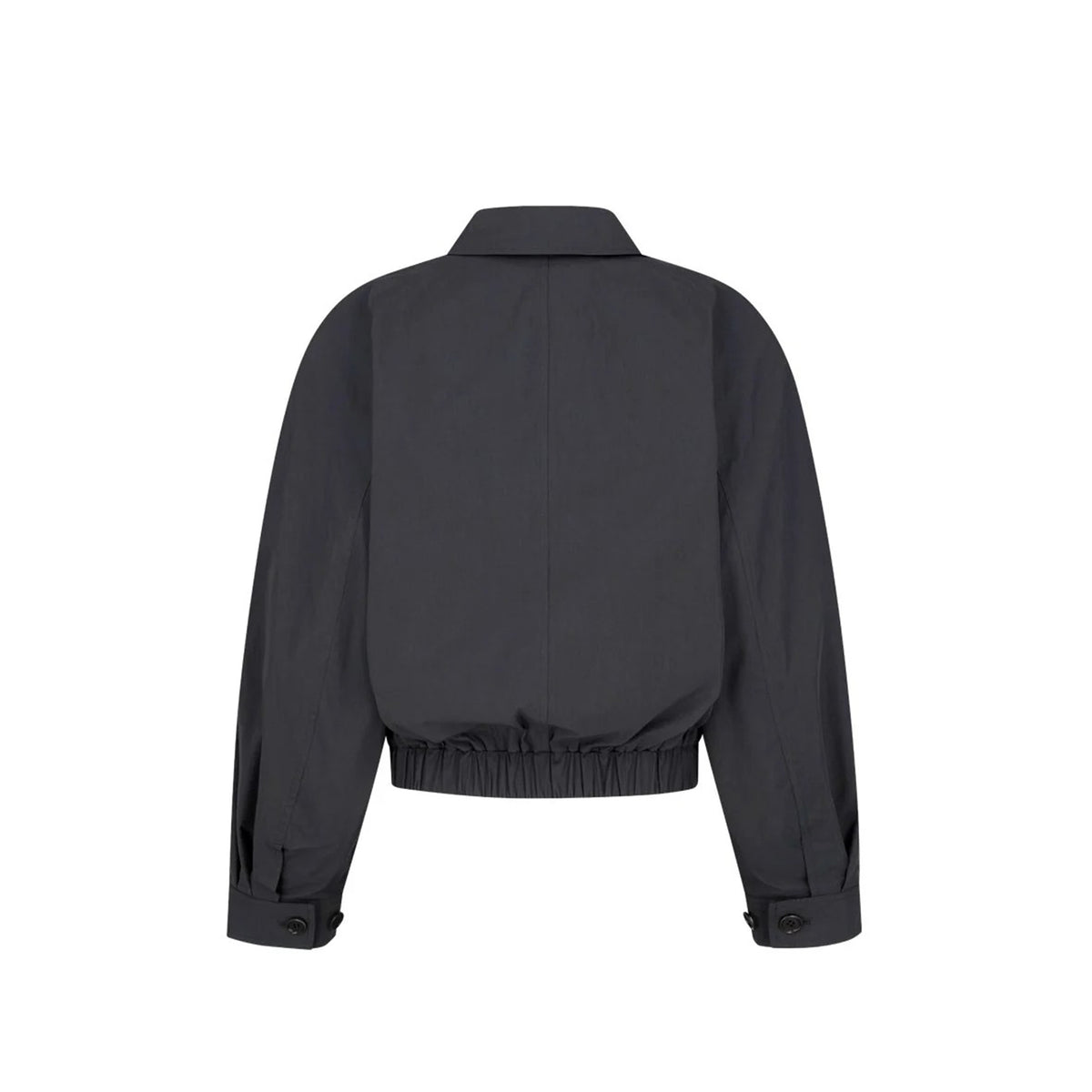 Amomento Womens Cotton Nylon Blouson Jumpo Jacket