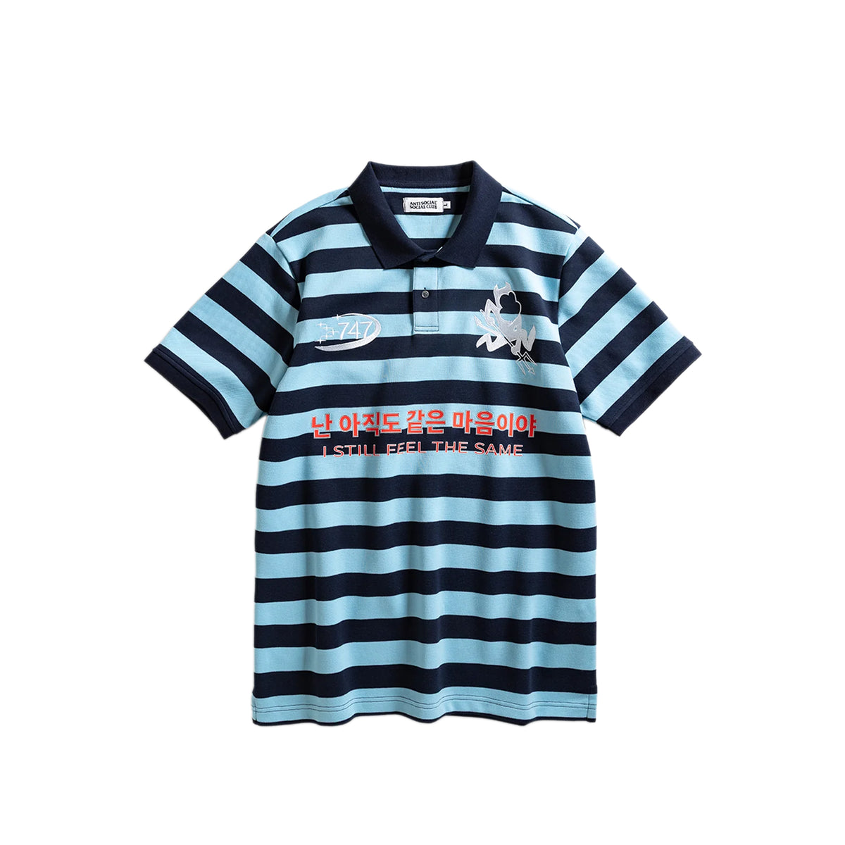 Anti Social Social Club Mens Devilish Polo Shirt – Extra Butter