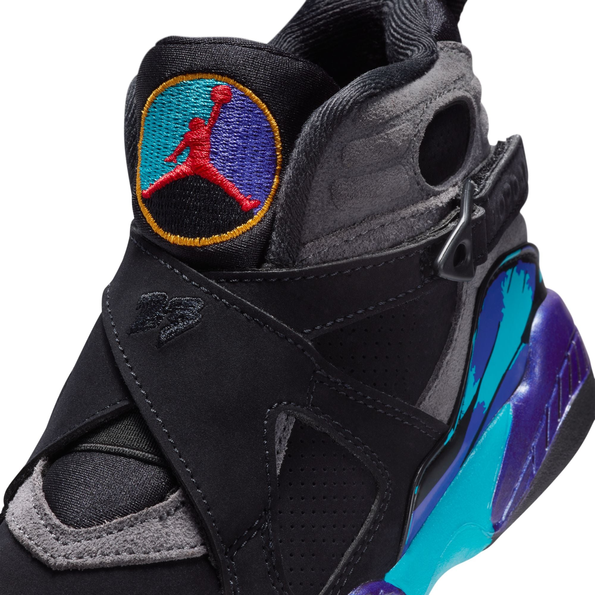 Air Jordan 8 Little Kids Retro "Aqua" Shoes