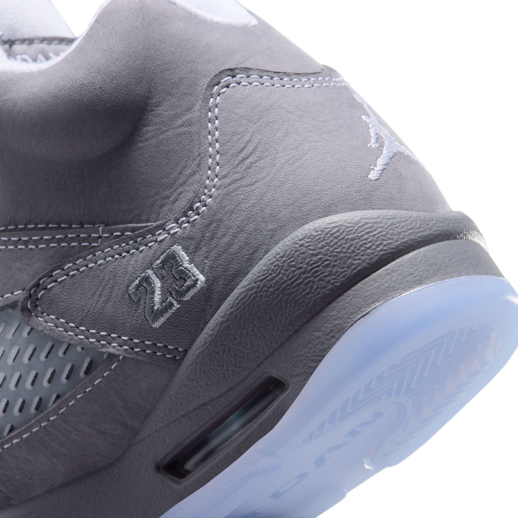 Air Jordan 5 Kids Retro "Wolf Grey" Shoes