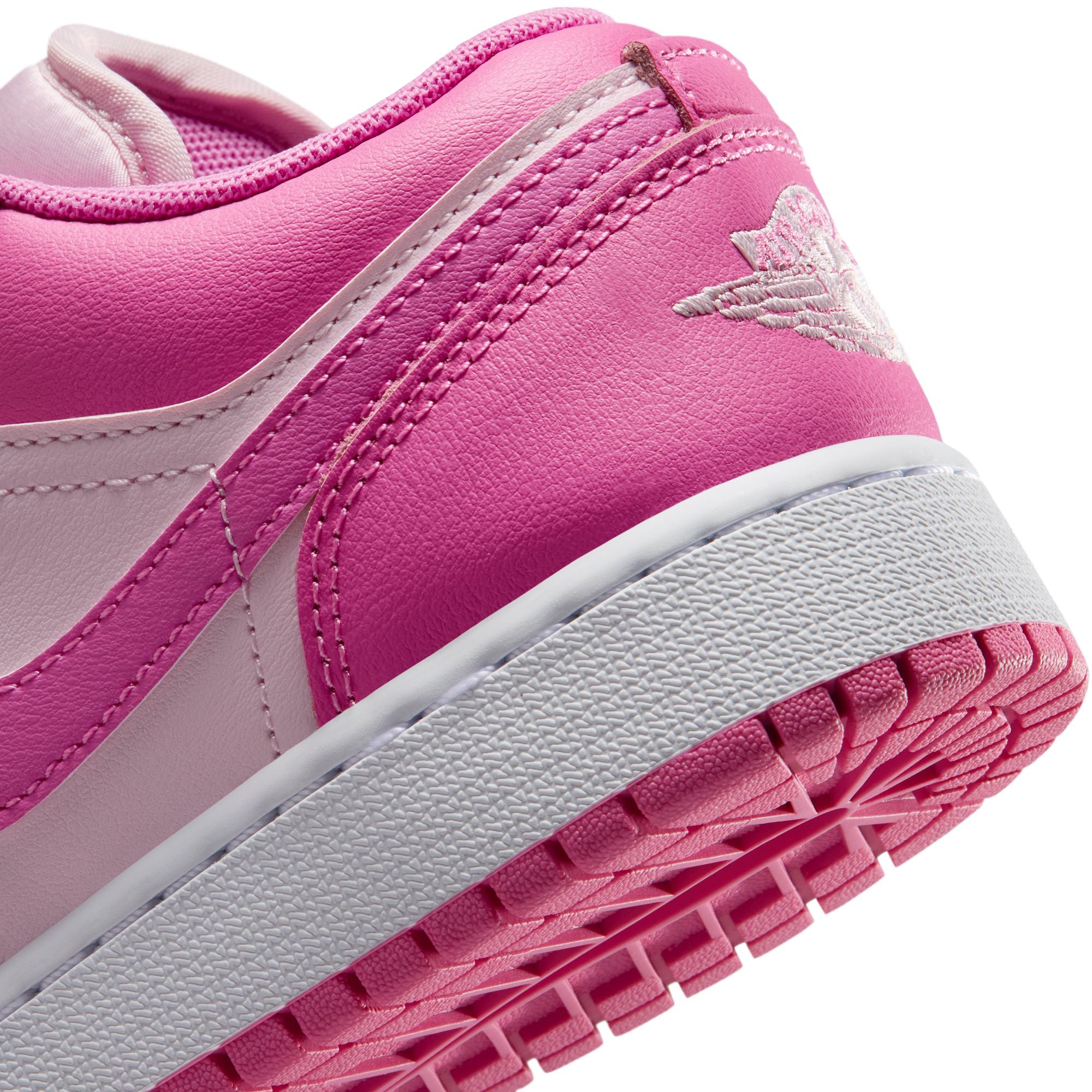 Rose/pink Foam-white Sneakers on a white background