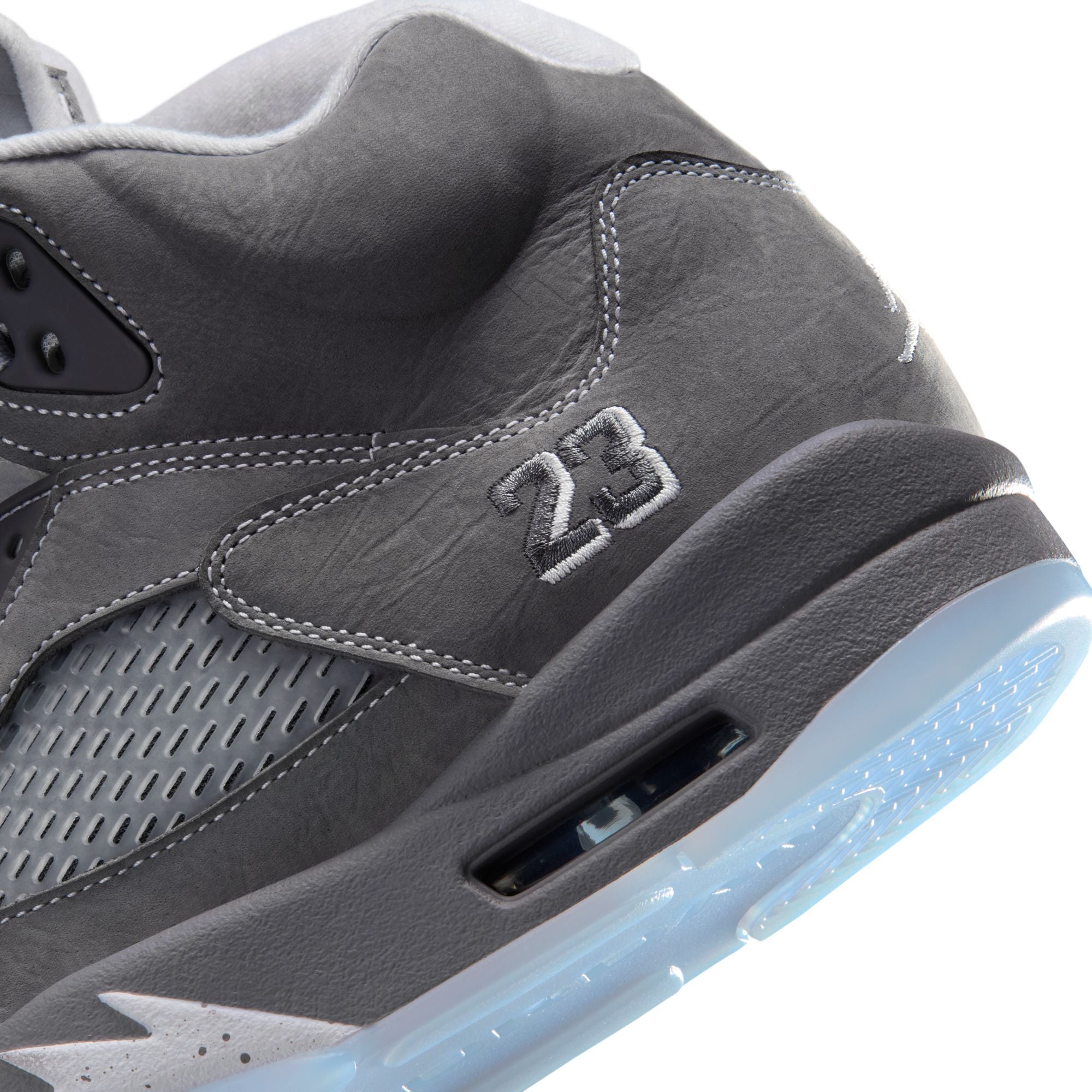 Air Jordan 5 Mens Retro "Wolf Grey" Shoes