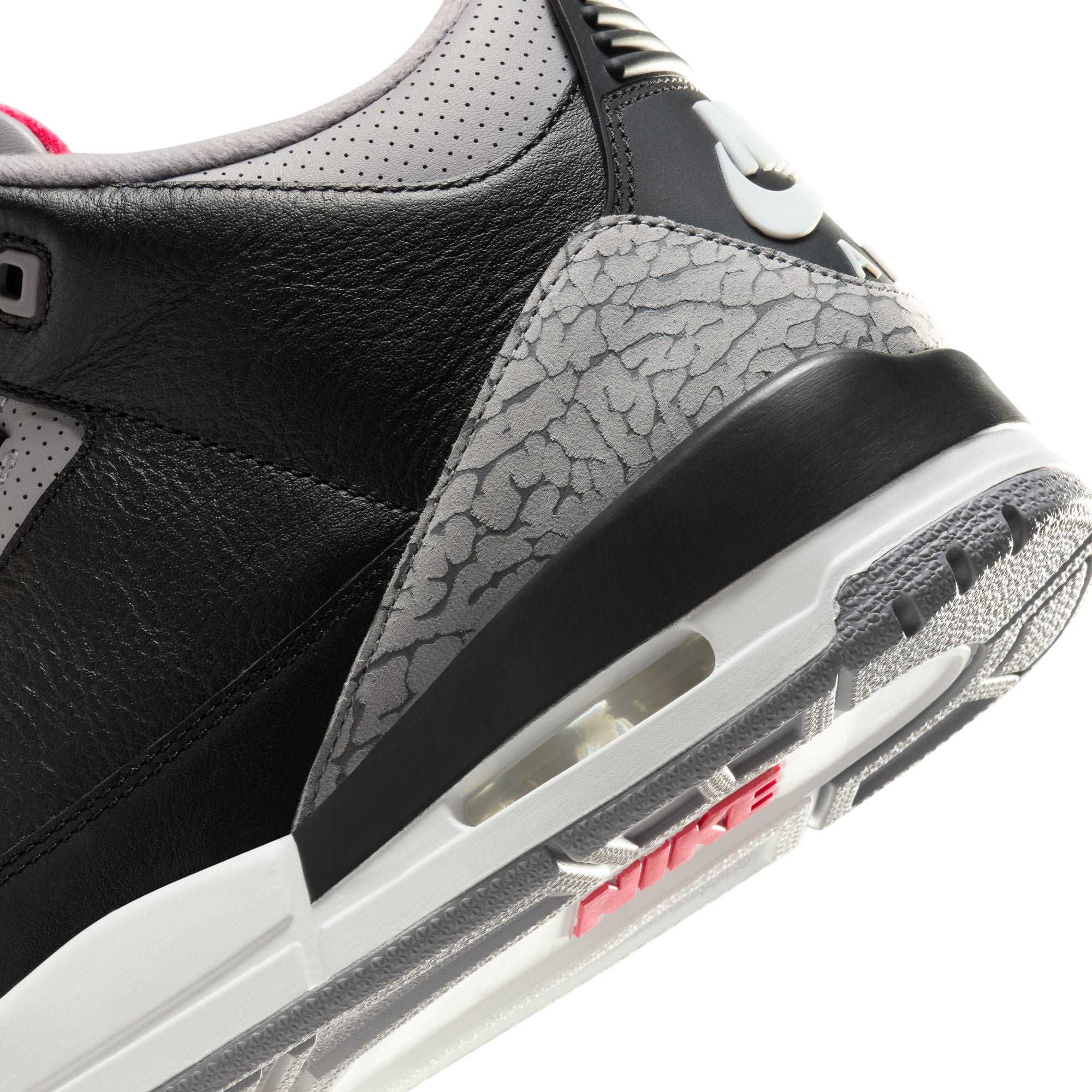 Air Jordan 3 Mens Retro OG "Black Cement Reimagined" Shoes