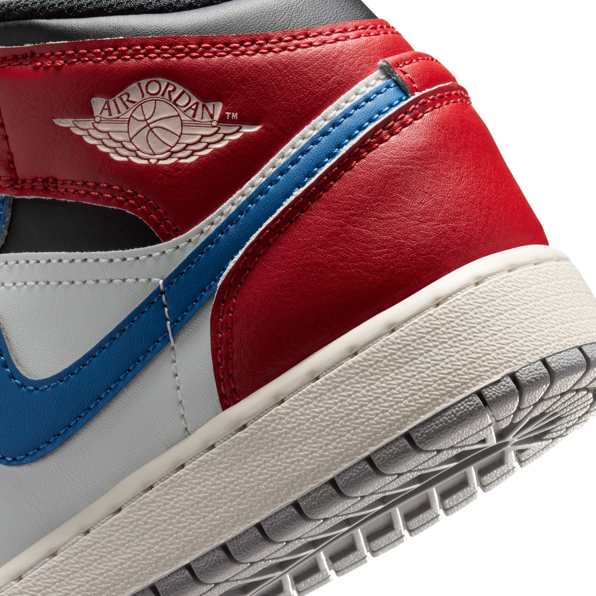 true Blue/summit White-varsity Red-black Sneakers on a white background