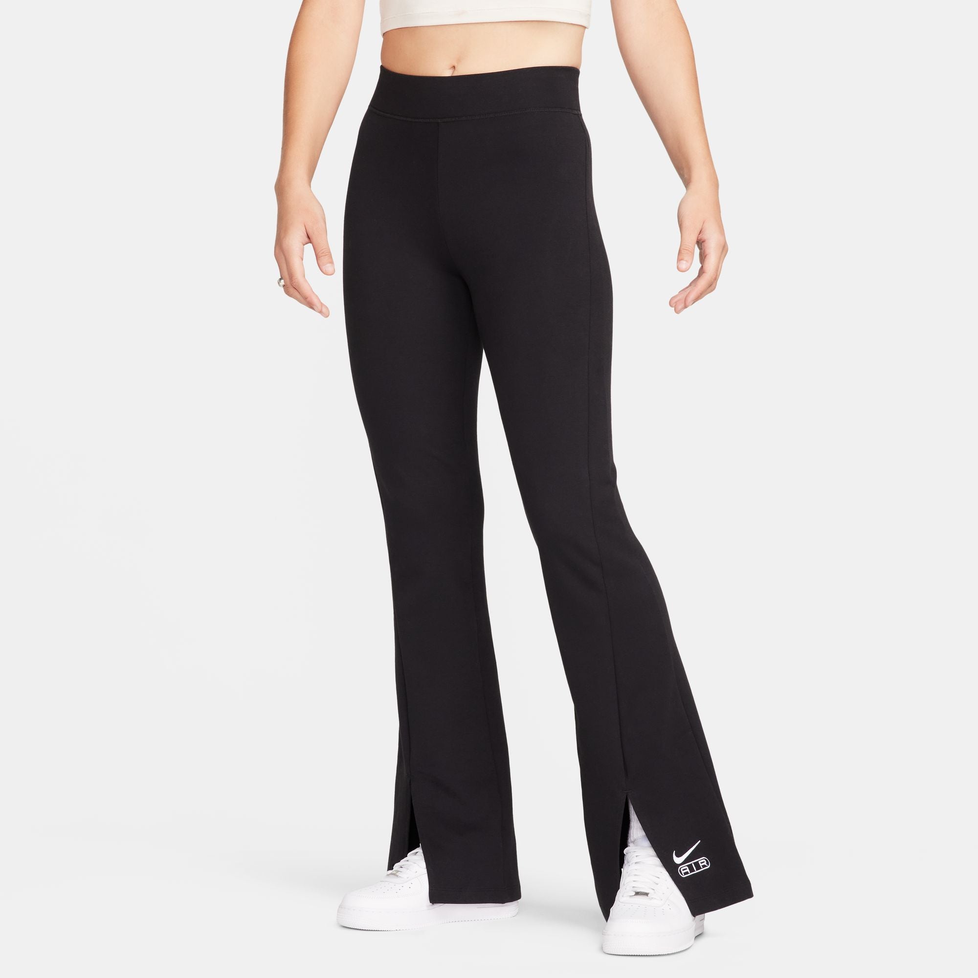 Air Essentials High-Waisted Flare Leggings - Teens by Nike Online, THE  ICONIC