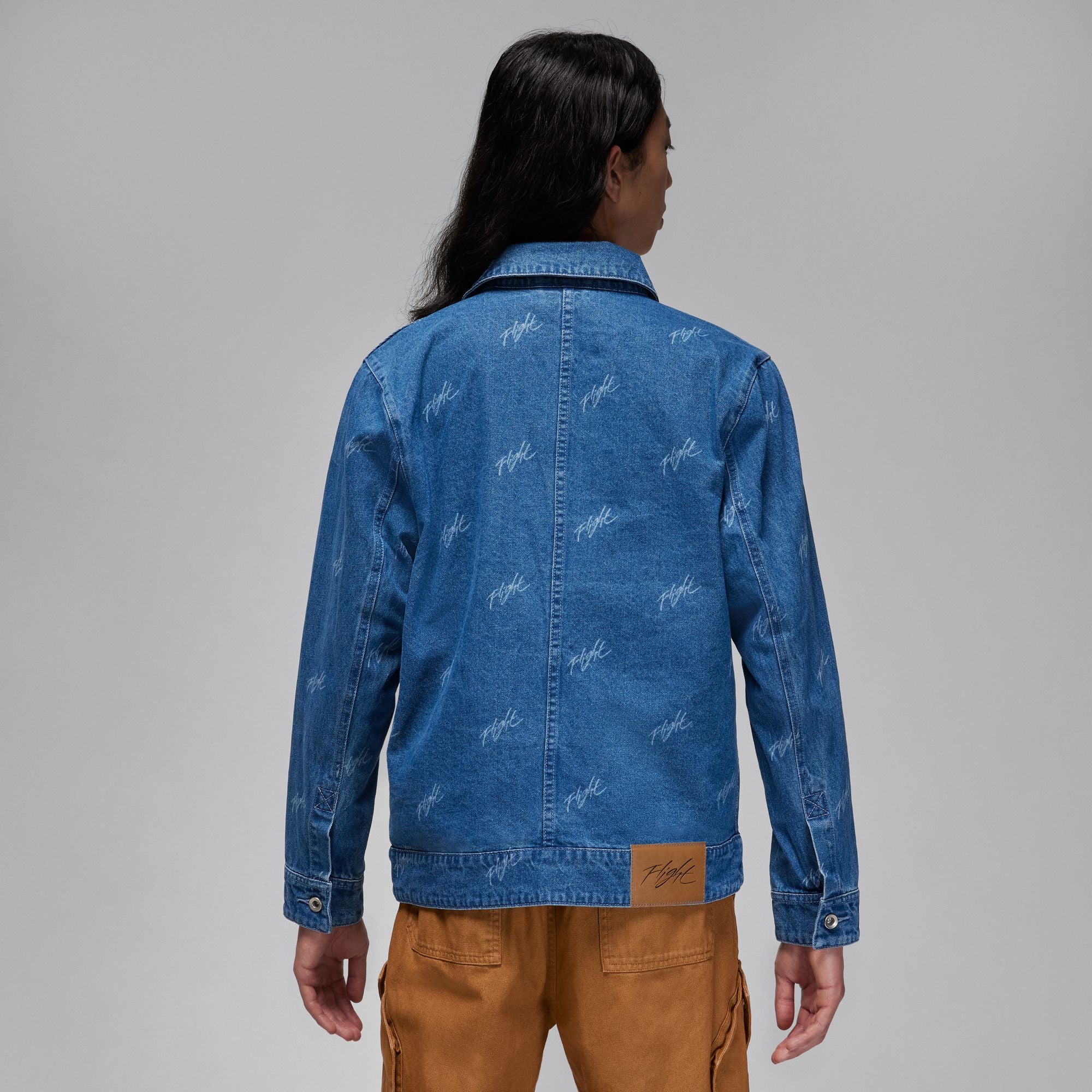 Air Jordan Mens Flight Heritage Denim Jacket