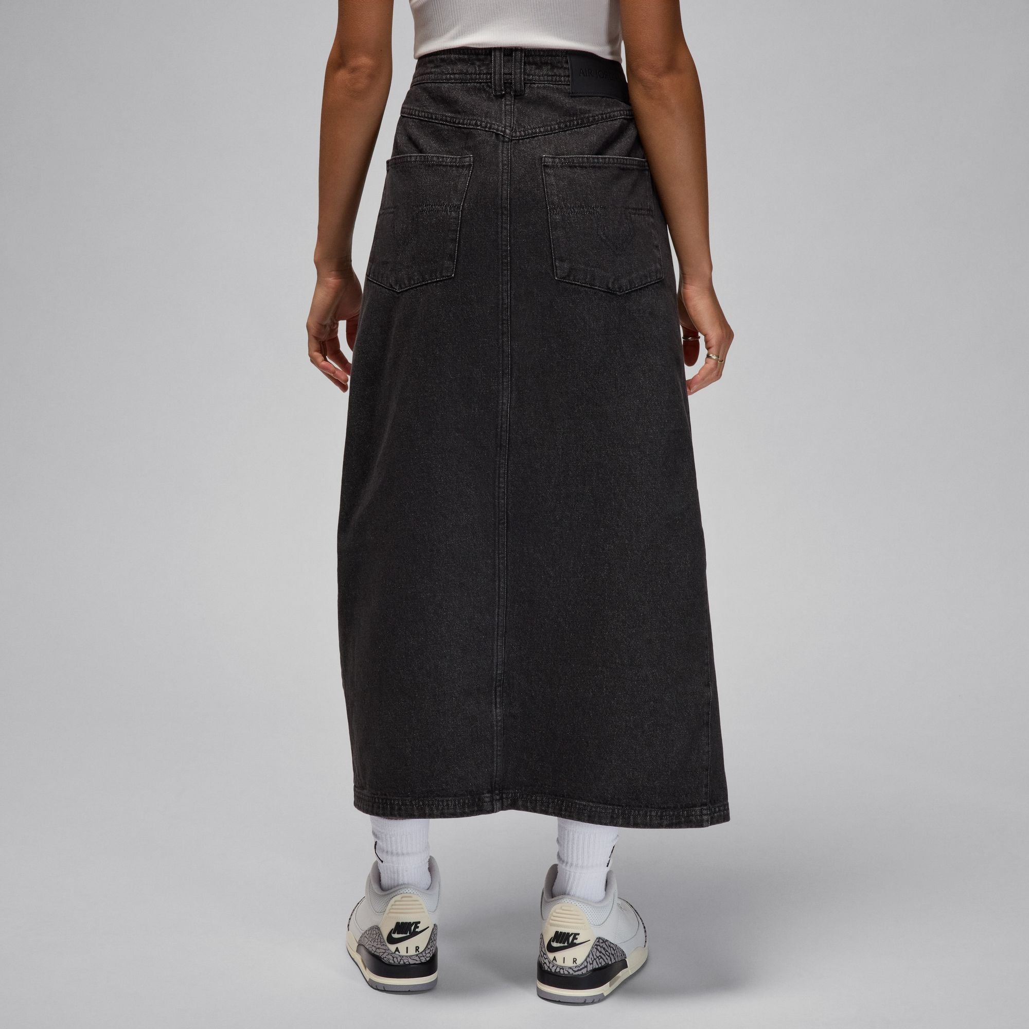 Air Jordan Womens Denim Skirt