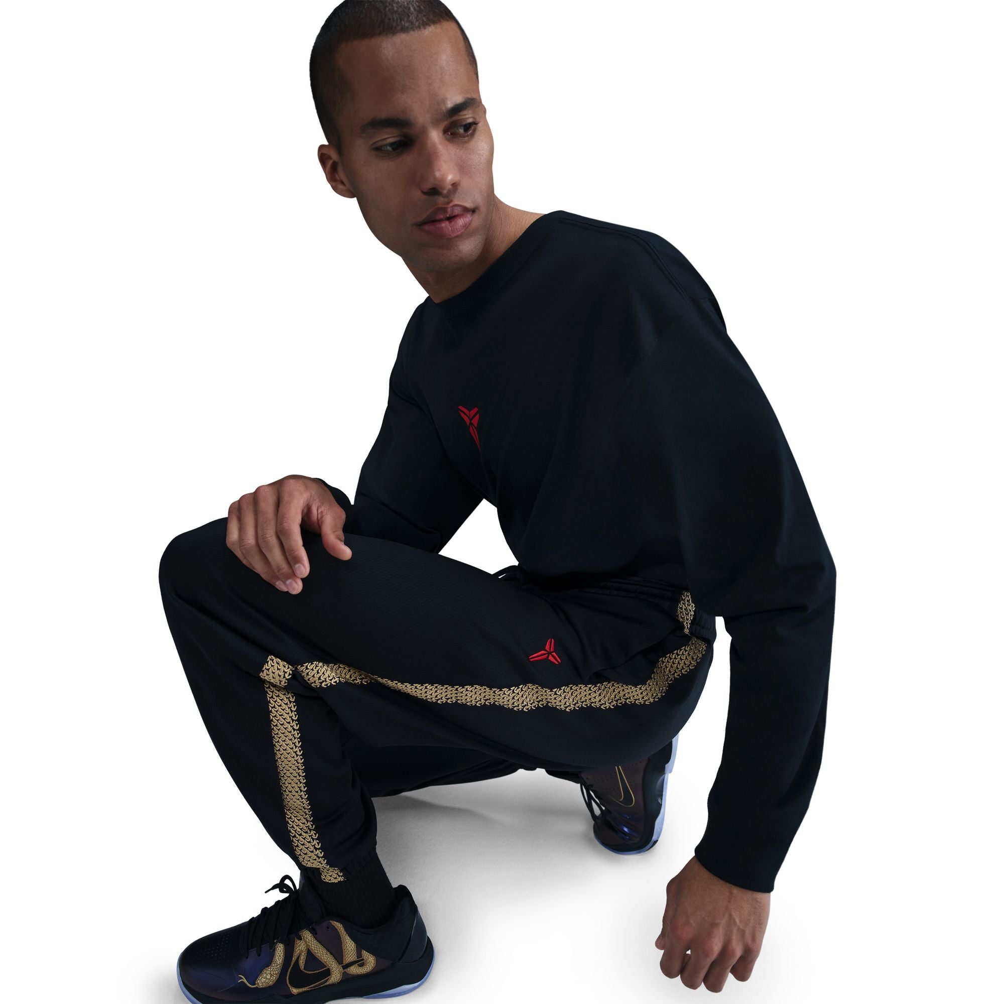 Nike Mens Kobe Therma-FIT Basketball Pants – Extra Butter