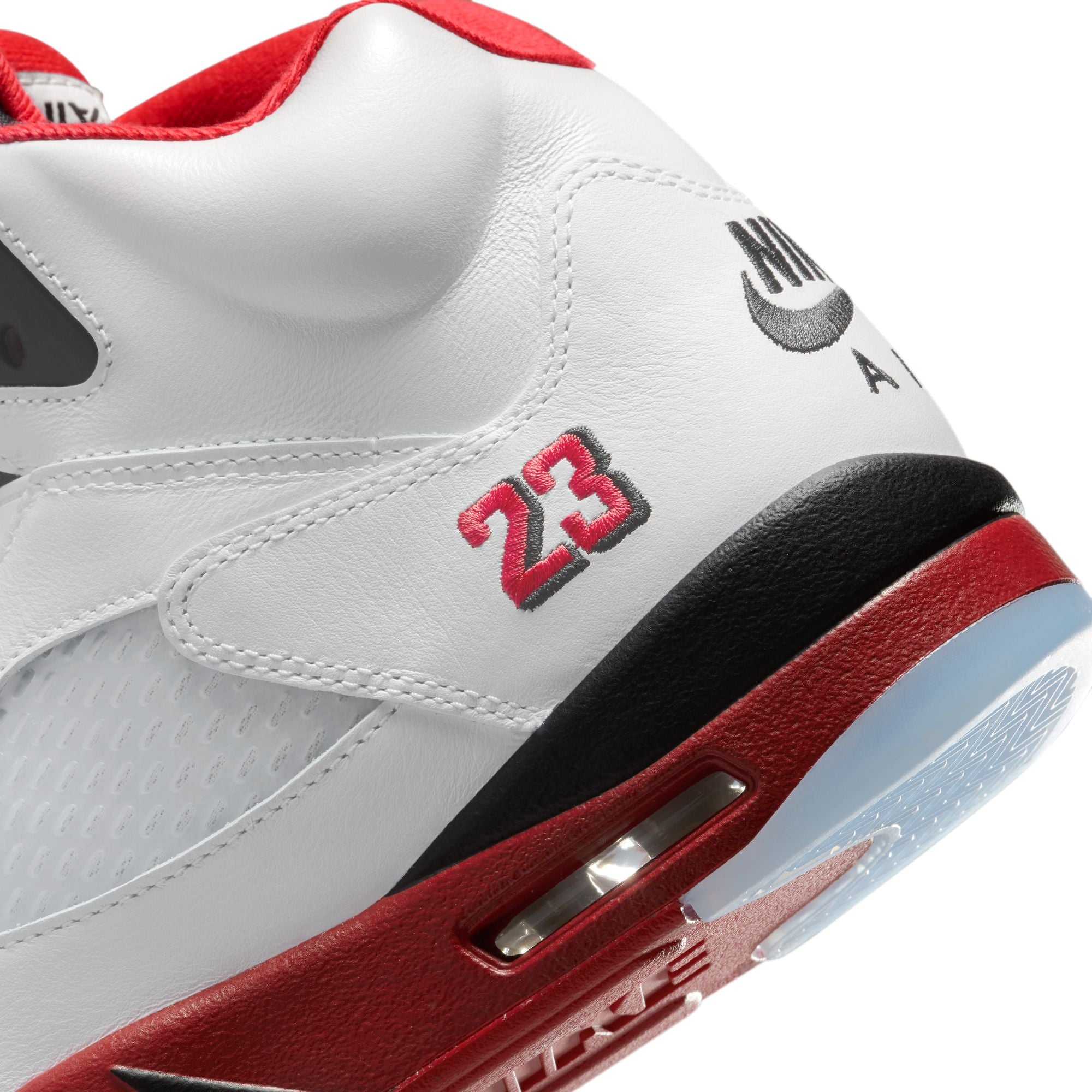 Air Jordan 5 Mens Retro "Fire Red" Shoes