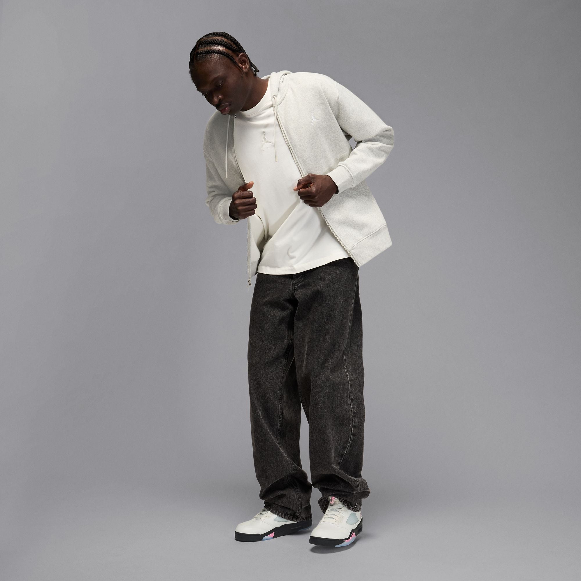 Air Jordan 5 Mens Retro "Medium Soft Pink" Shoes