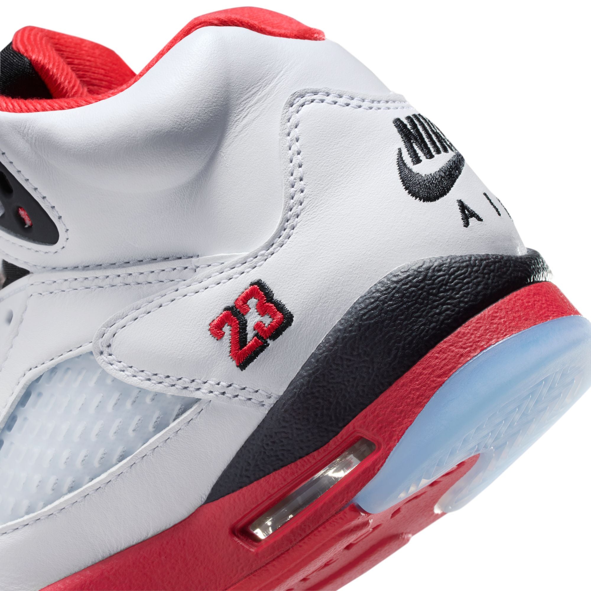 Air Jordan 5 Kids Retro "Fire Red" Shoes