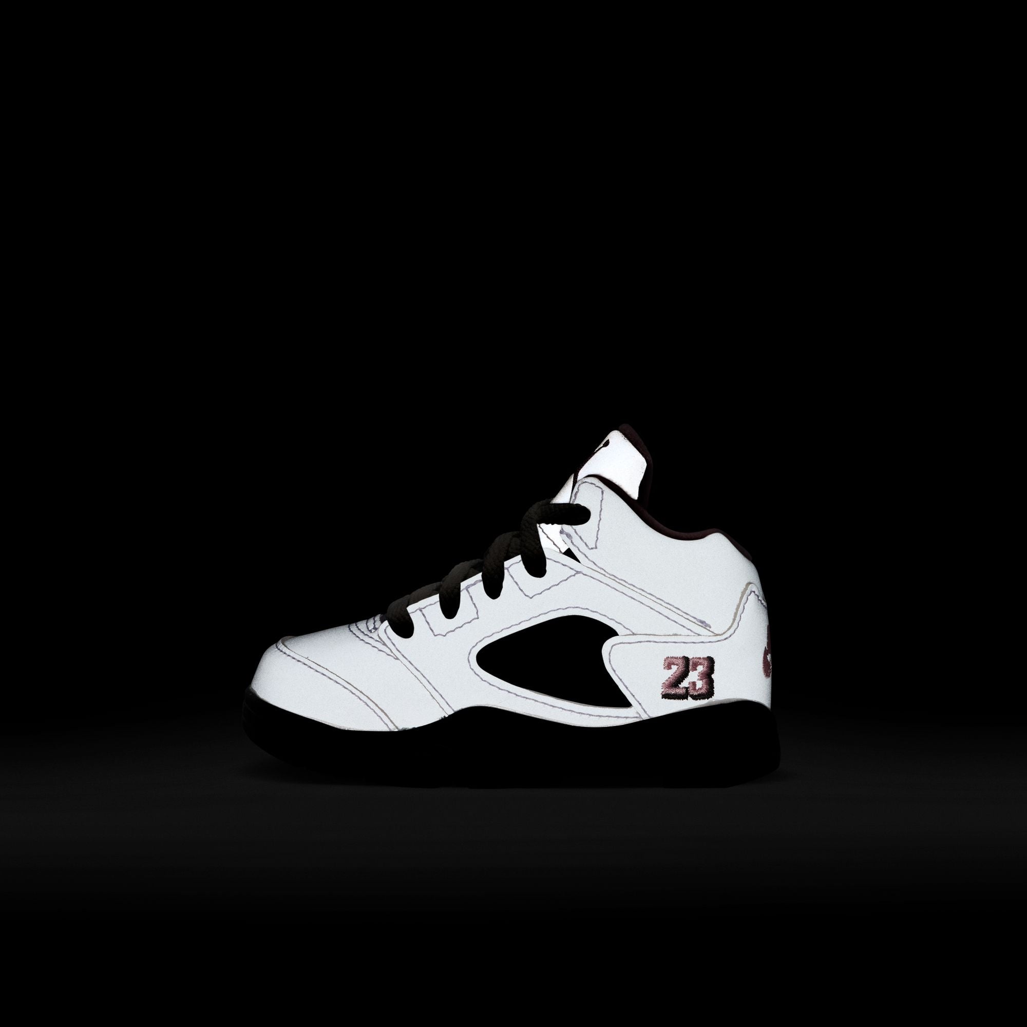 Air Jordan 5 Infants Retro "Medium Soft Pink" Shoes