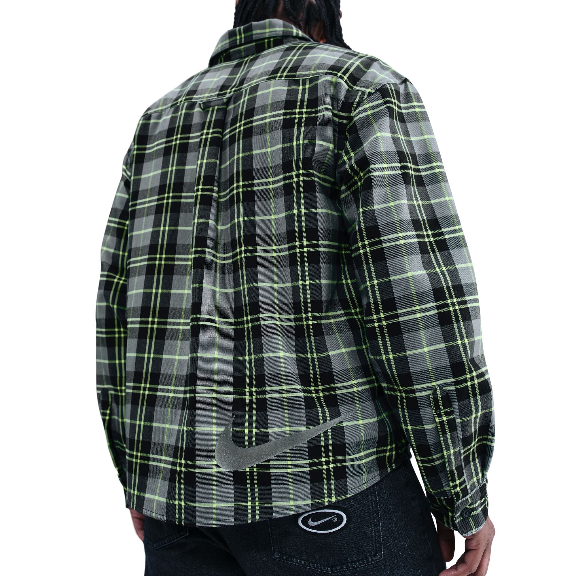 Nike SB Mens Koston Button Up Flannel