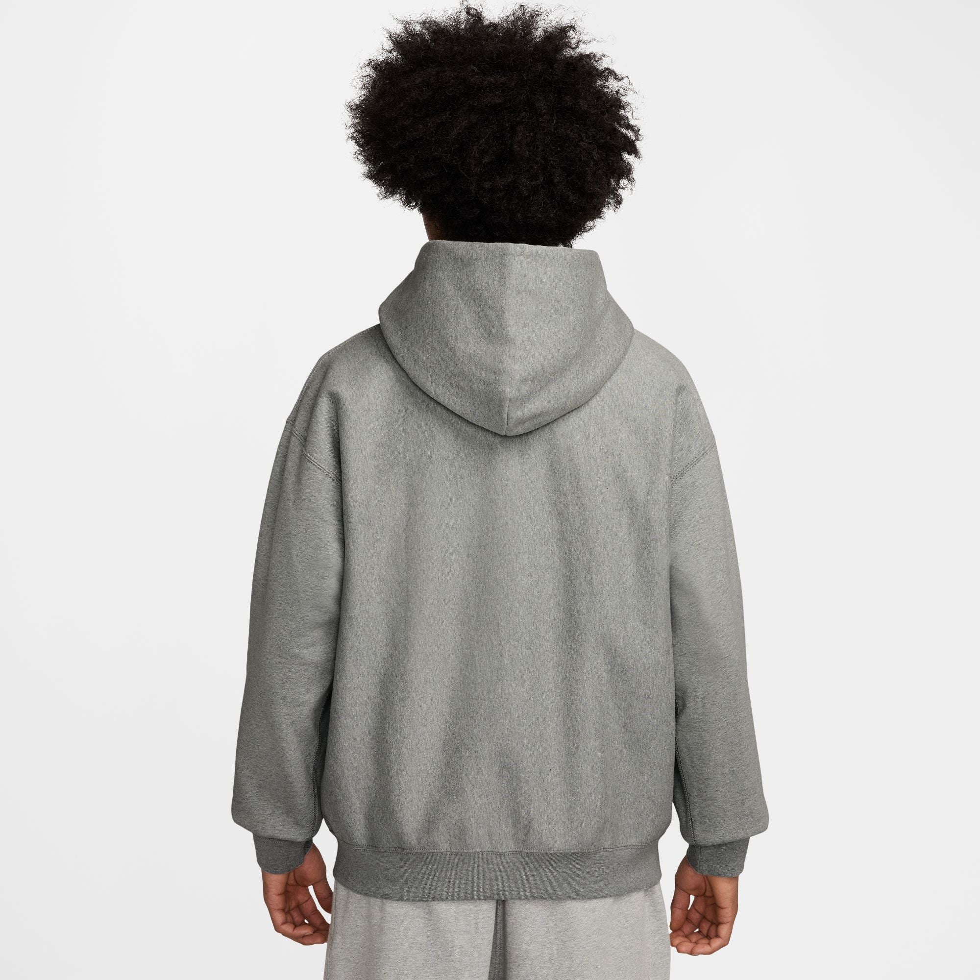 Nike Mens Solo Swoosh Full-Zip Fleece Hoodie