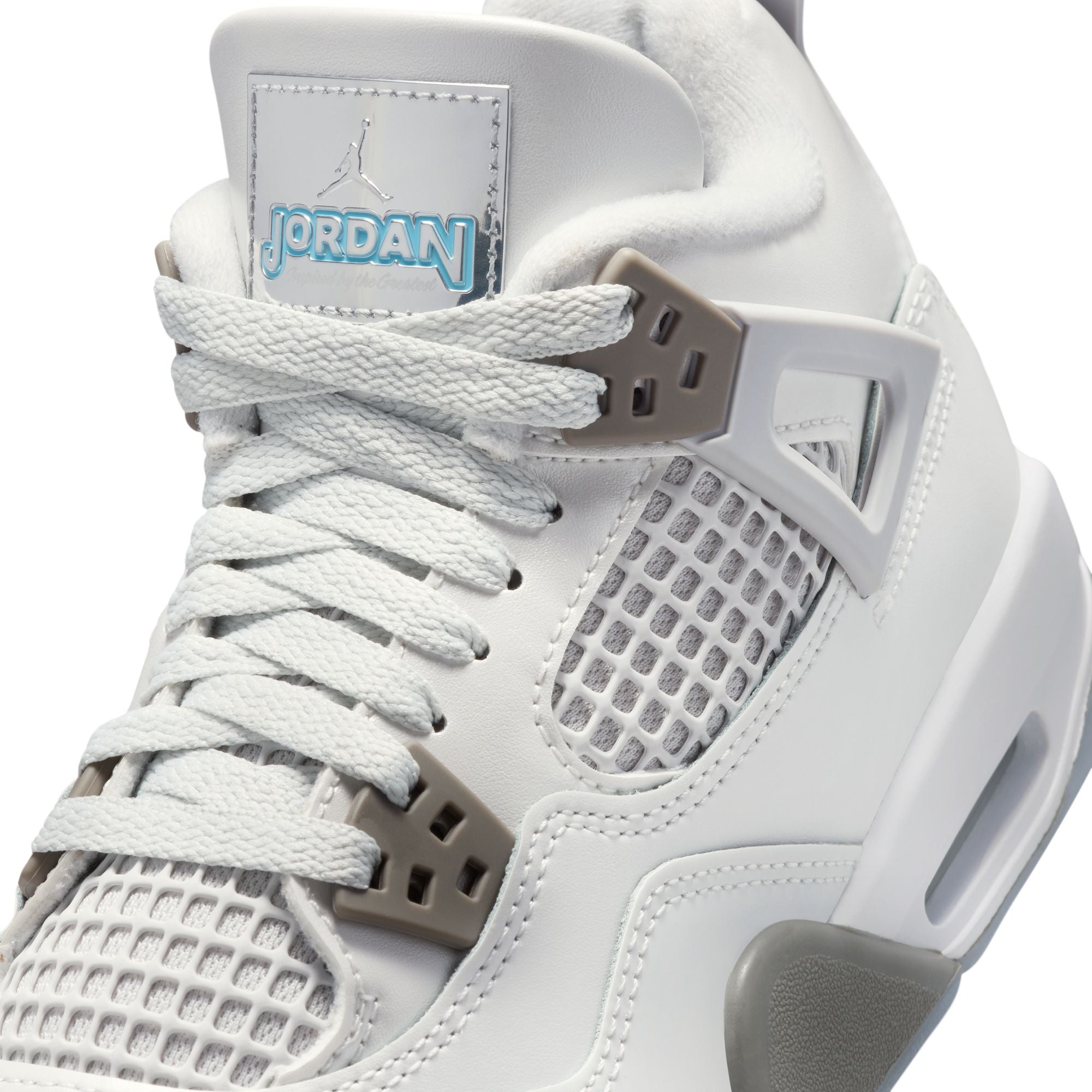 Air Jordan 4 Kids Retro "Blue Chill" Shoes