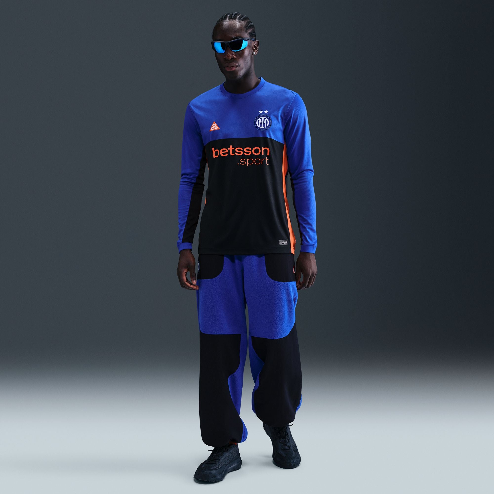 Nike x Inter Milan ACG Dri-Fit Soccer LS Replica Jersey – Extra Butter