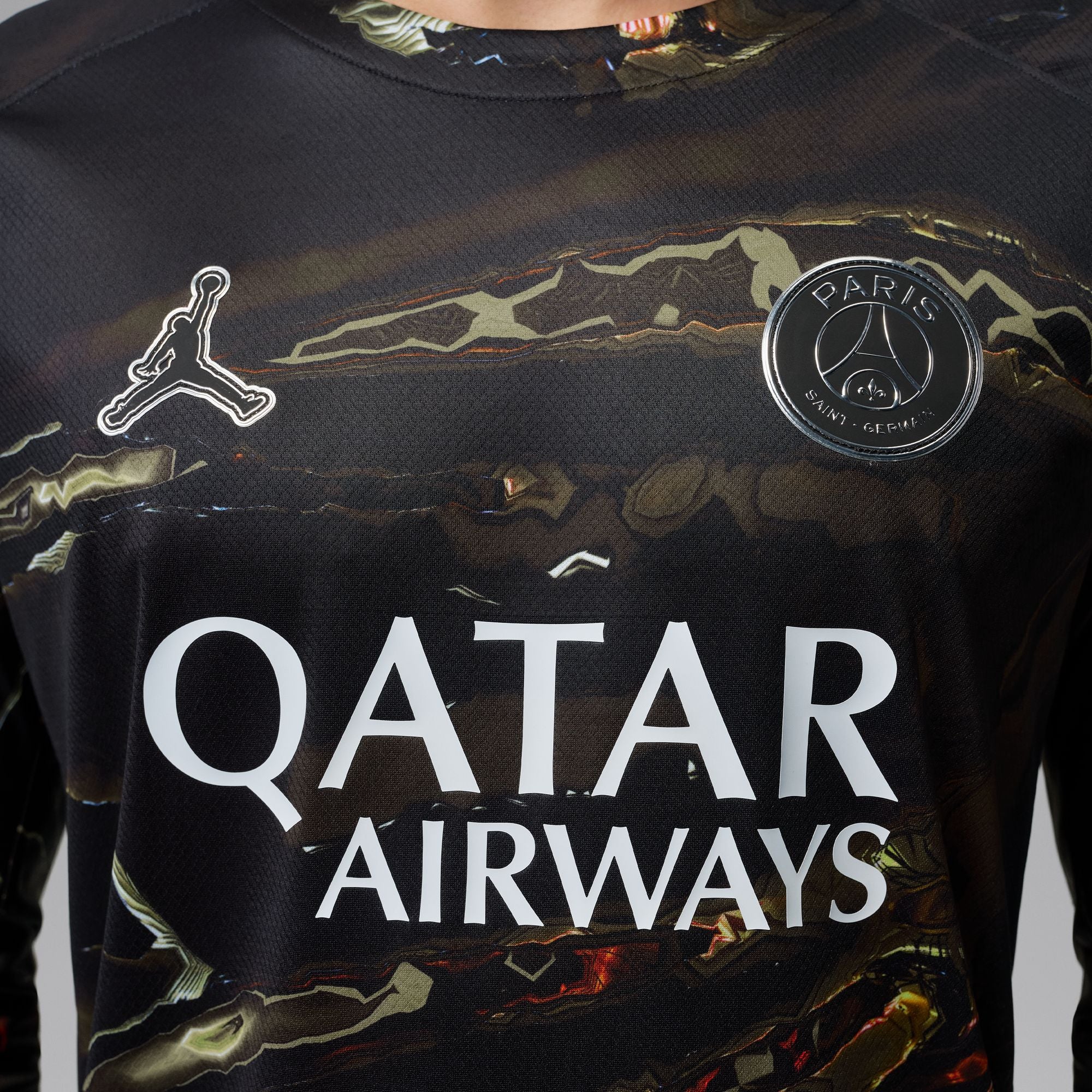 Nike x PSG Mens Dri-Fit Longsleeve Jersey