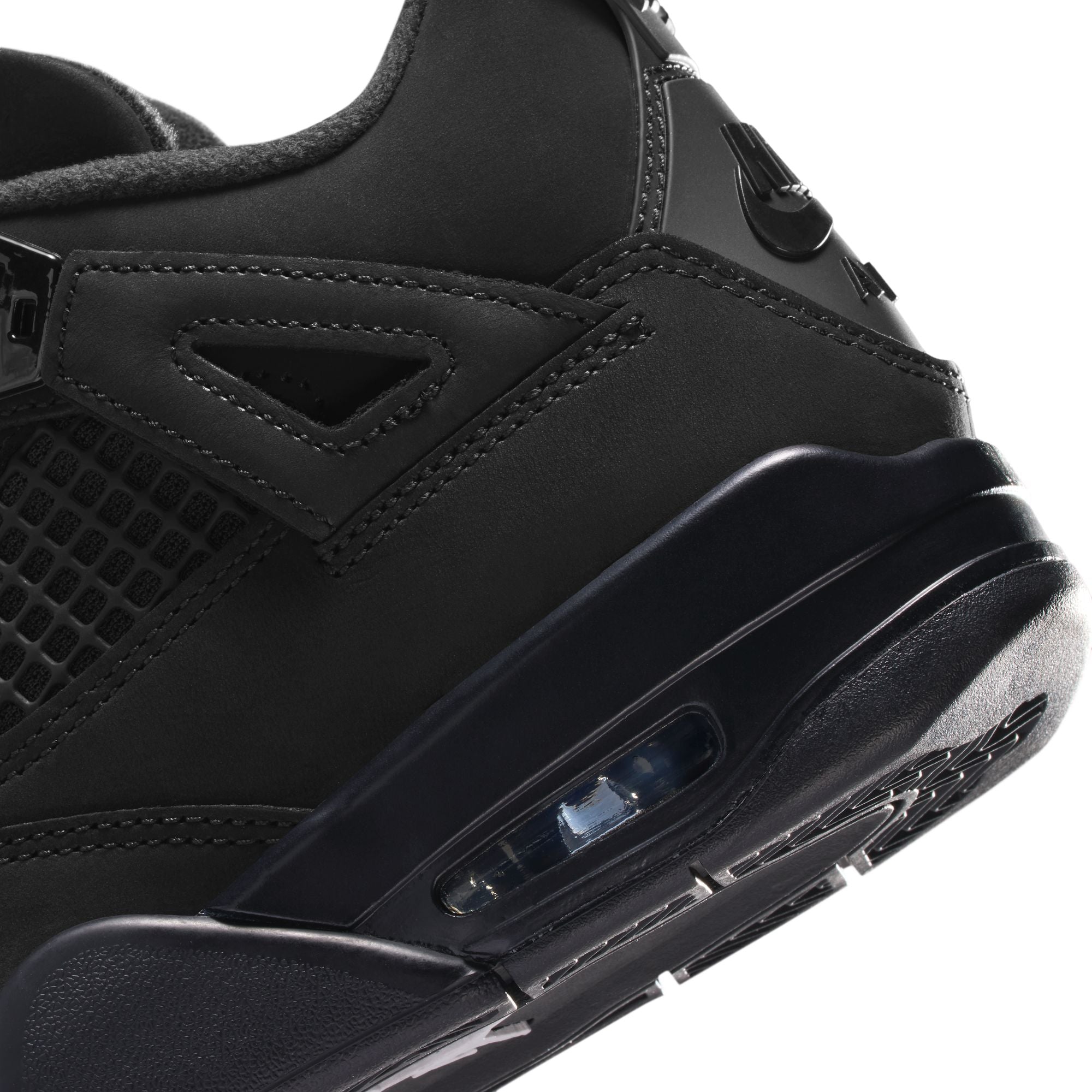 Air Jordan 4 Kids Retro "Black Cat" Shoes