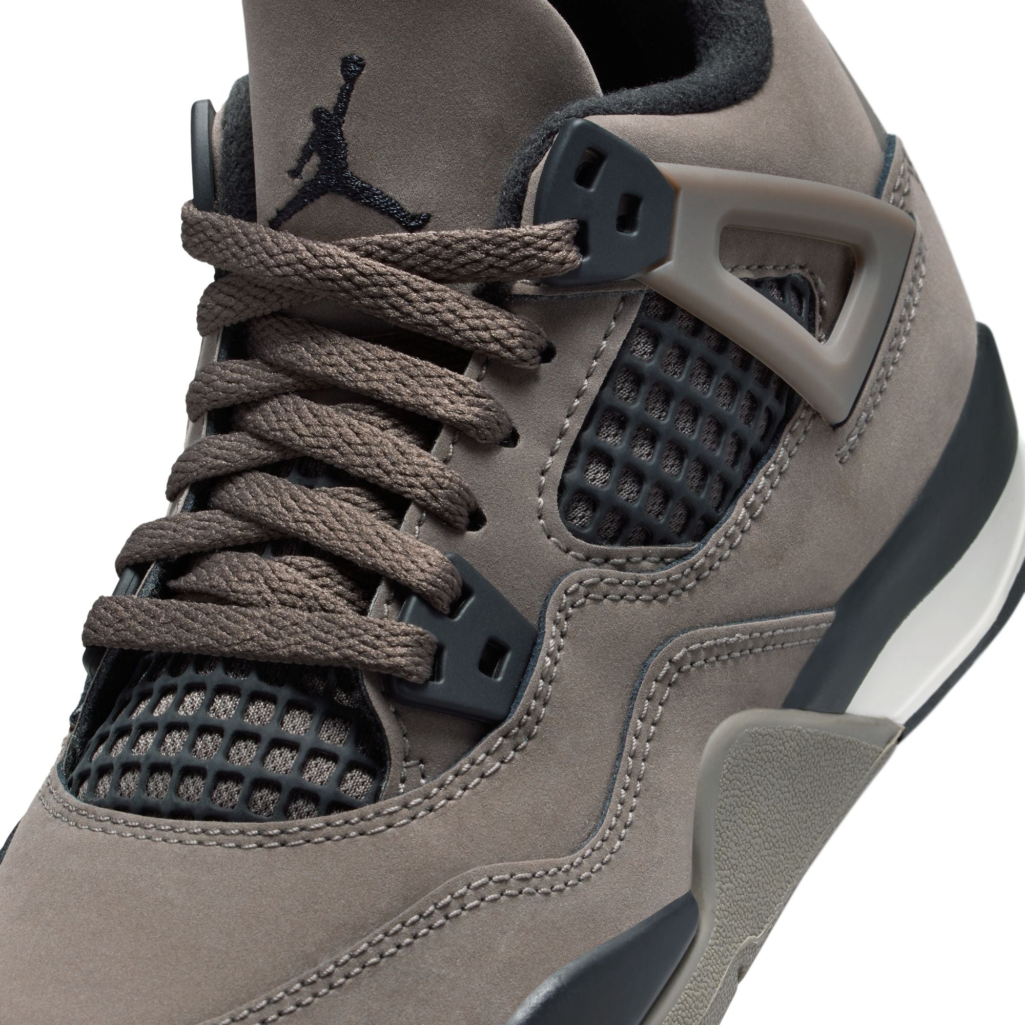Air Jordan 4 Little Kids Retro "Cave Stone" Shoes