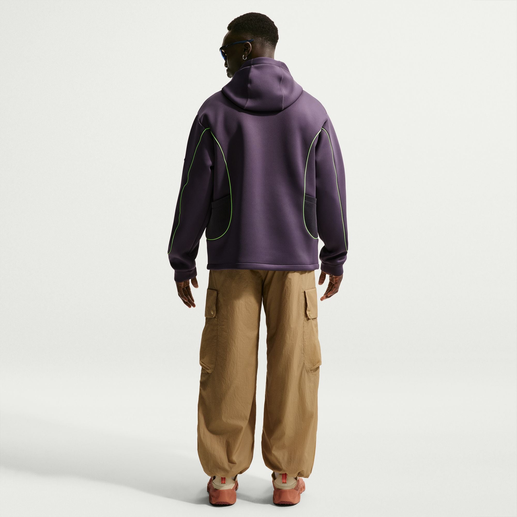 Nike Mens Project F.R.O.G. Bubble Mesh Pullover Hoodie