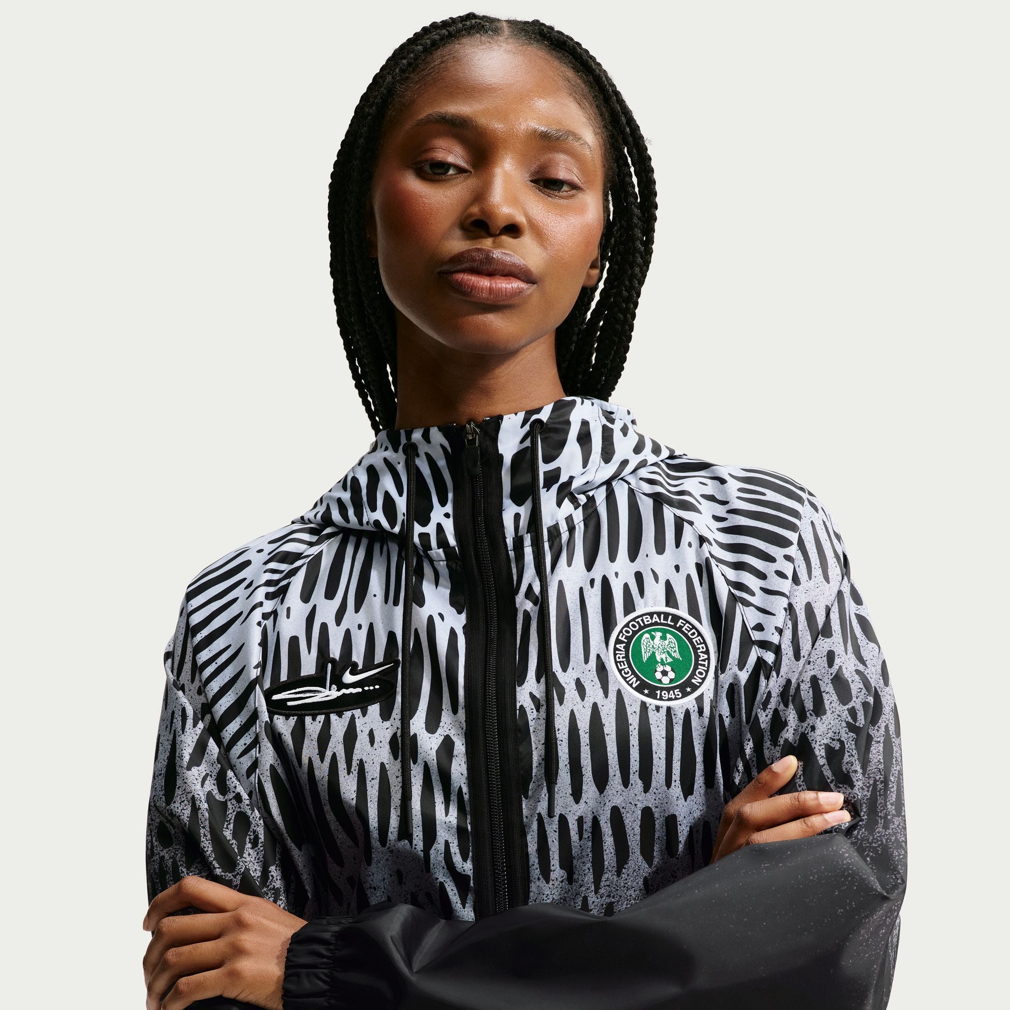 Nike Mens x Nigeria x Slawn Soccer Anthem Jacket