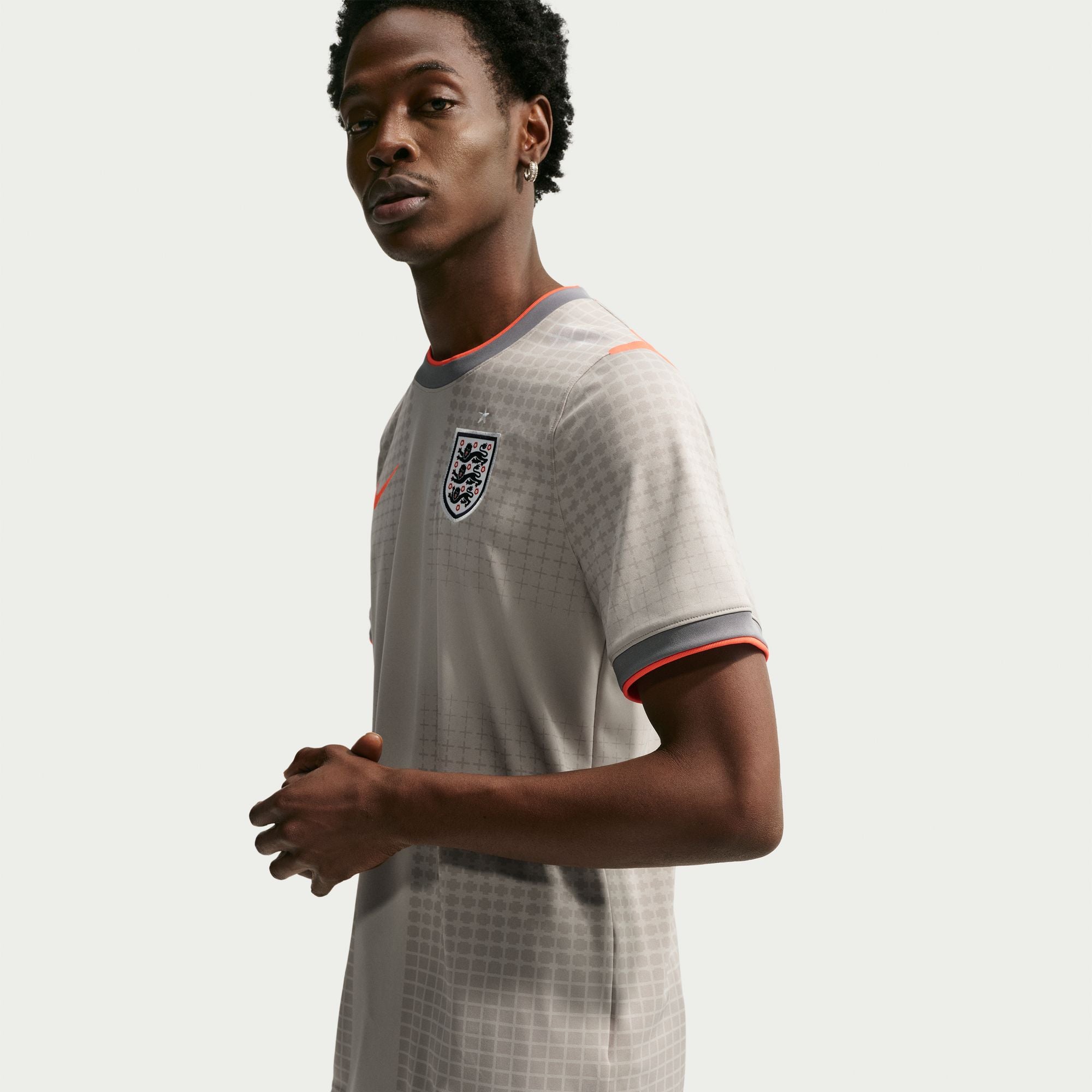 Nike Mens England x Palace Academy Pro Short-Sleeve Soccer Tee