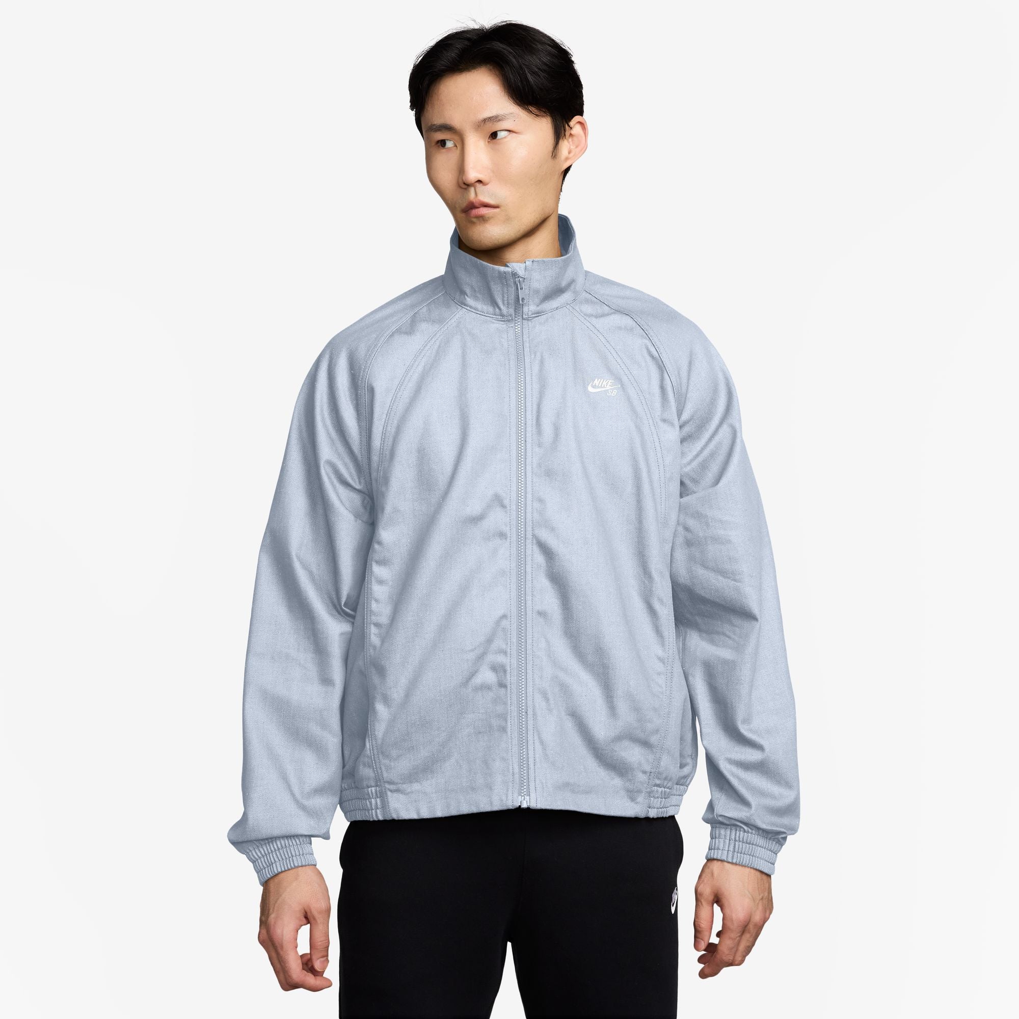 Nike SB Mens Denim Full-Zip Track Jacket