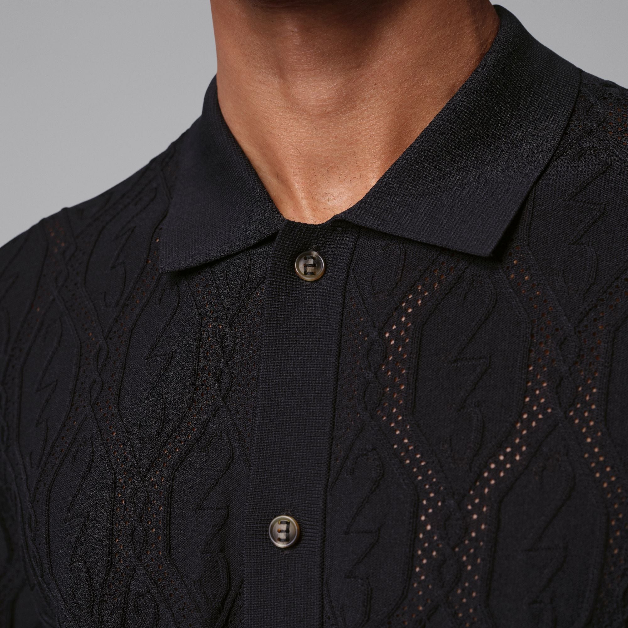 Air Jordan Mens Golf Button-Down Shirt