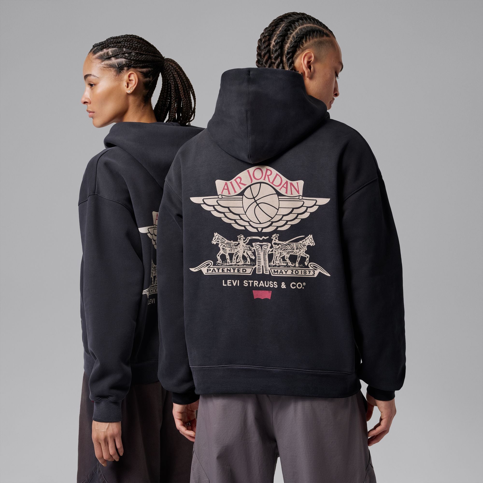 Air Jordan x Levi's Mens Full-Zip Hoodie – Extra Butter