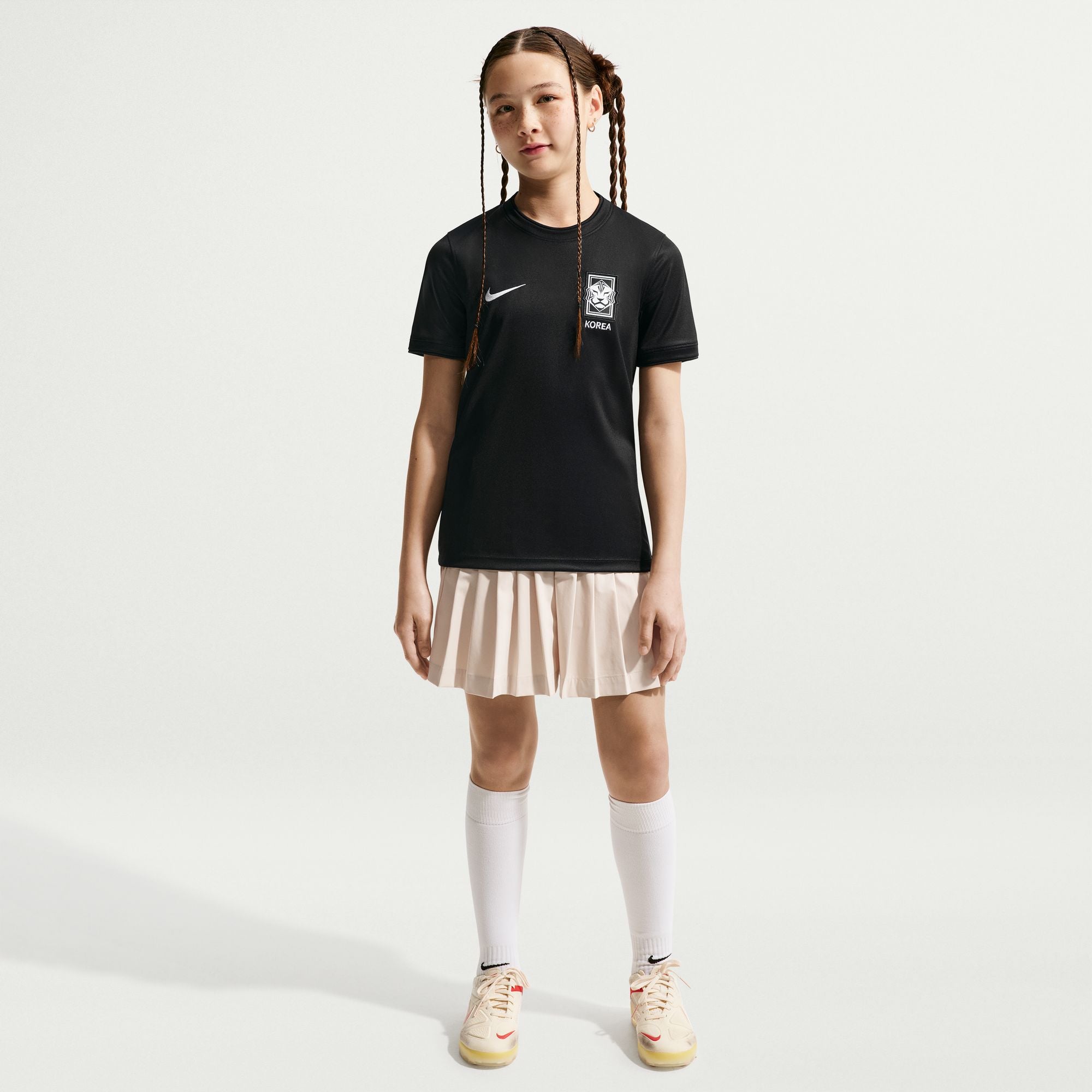 Nike Kids Korea x PEACEMINUSONE Short-Sleeve Soccer Top – Extra Butter