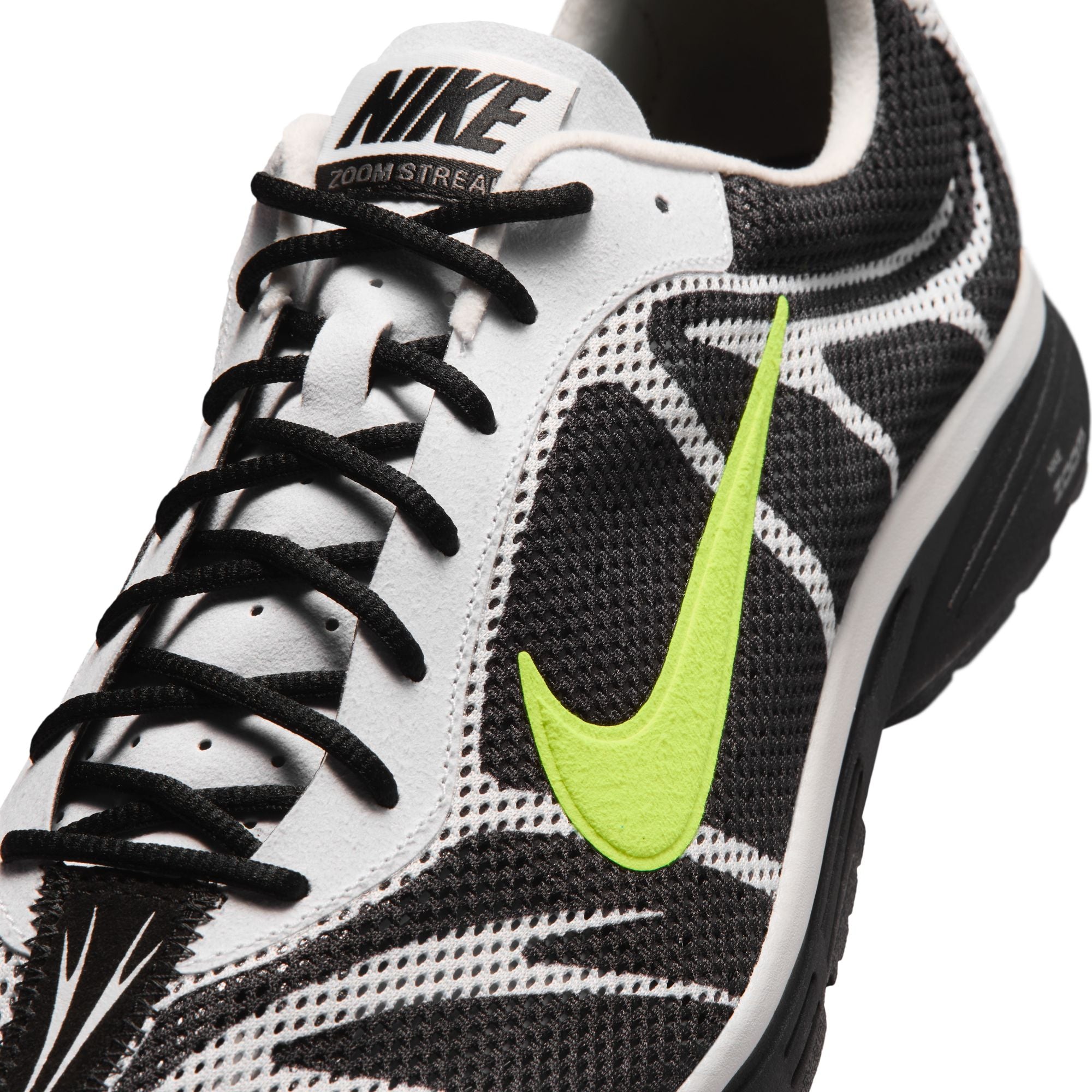 Black/Volt-summit White Sneakers on a white background