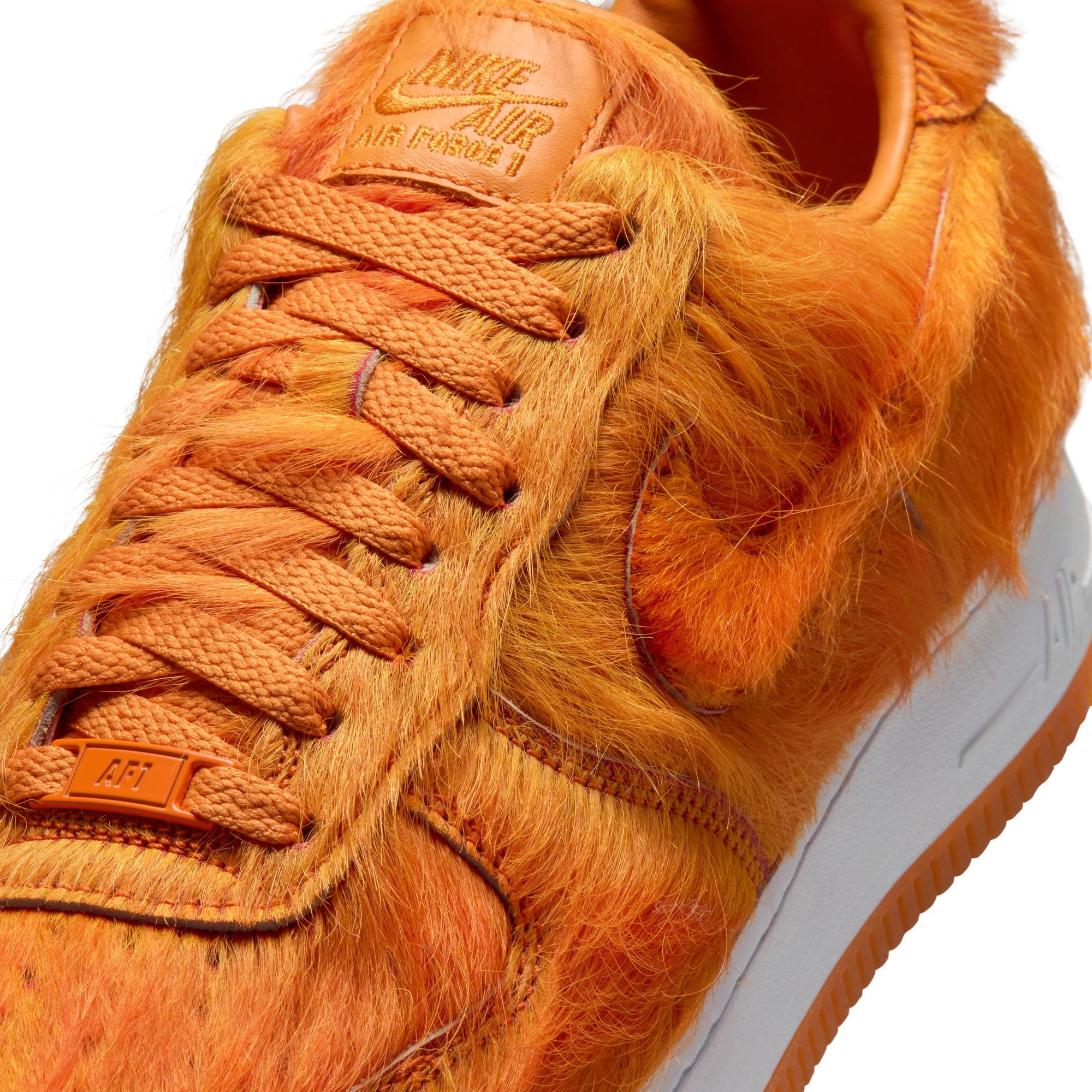 Campfire Orange/Sunset-white Sneakers on a white background