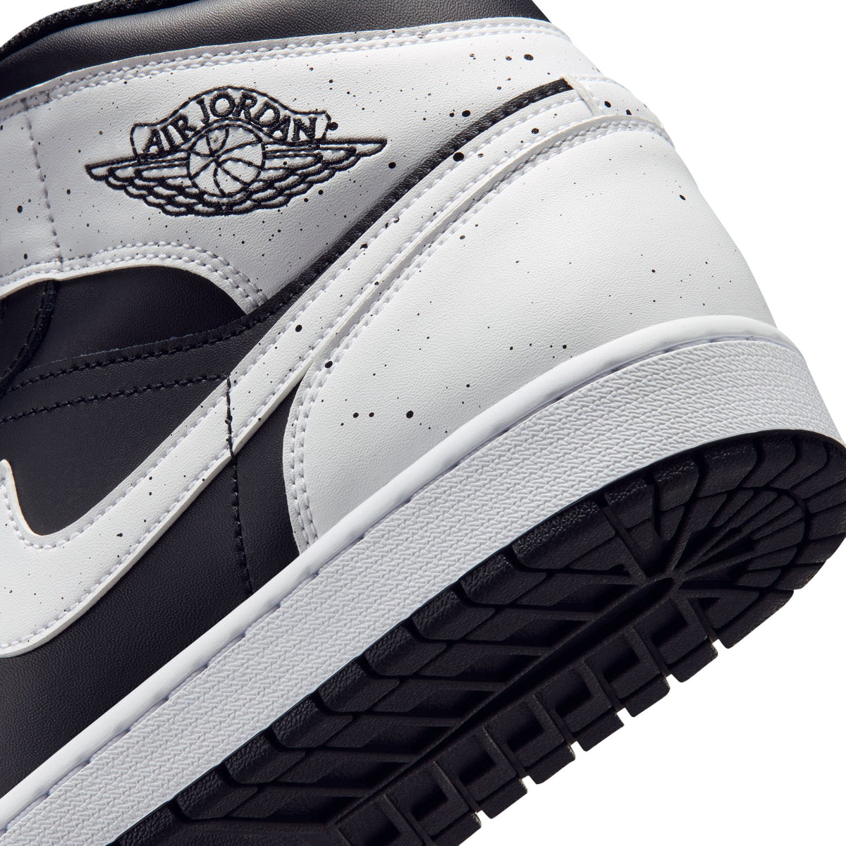 Black/ White Sneakers on a white background