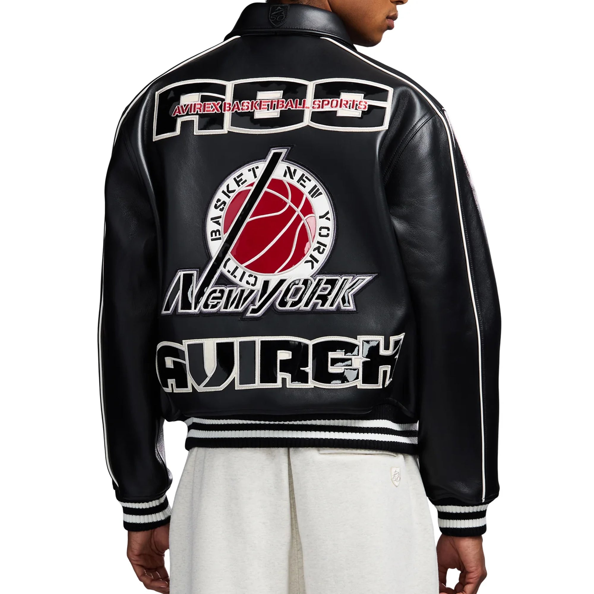 Avirex Mens Basketball Jacket