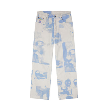 Kidsuper Mens Faces Collage Twill Pants