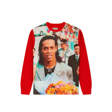 Kidsuper x Ronaldinho Mens Printed Long Sleeve