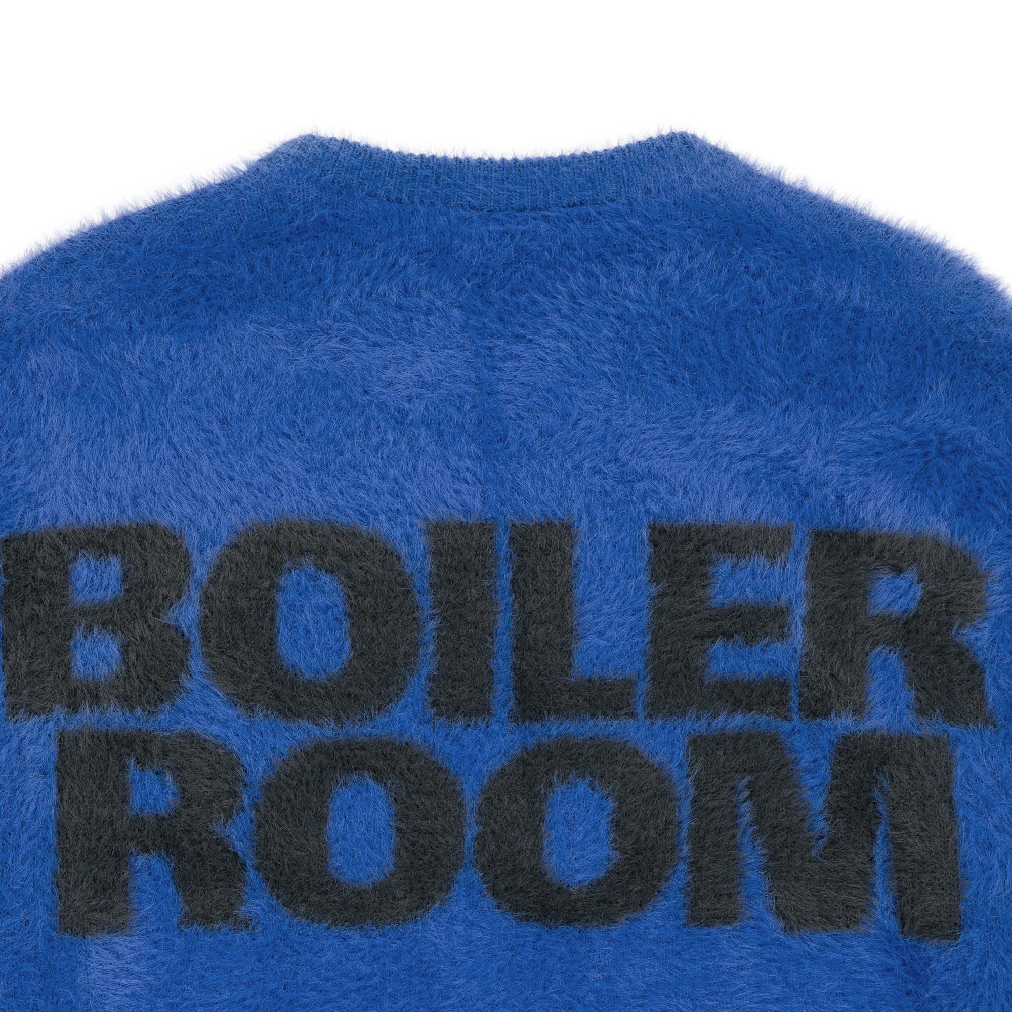 Boiler Room Mens Shaggy Knitwear