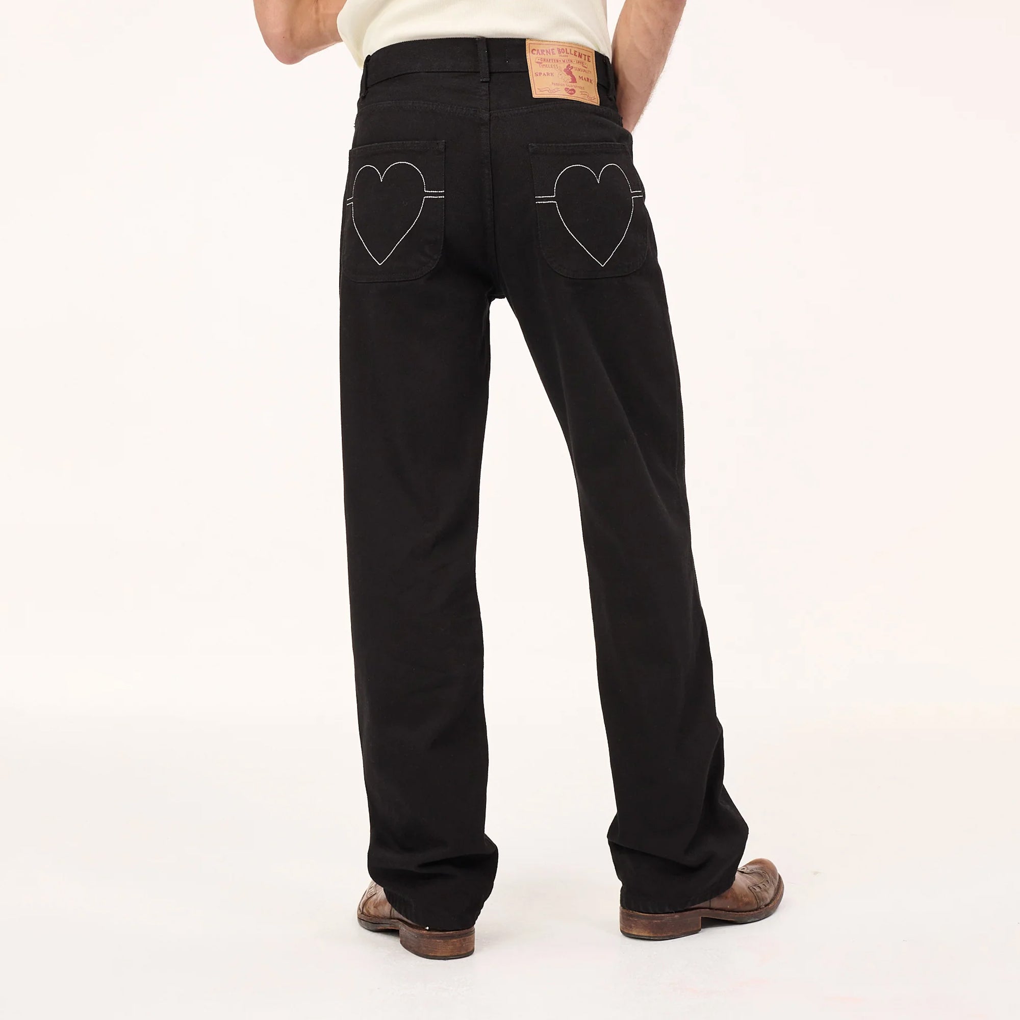 Carne Bollente Mens Heart Break Pants
