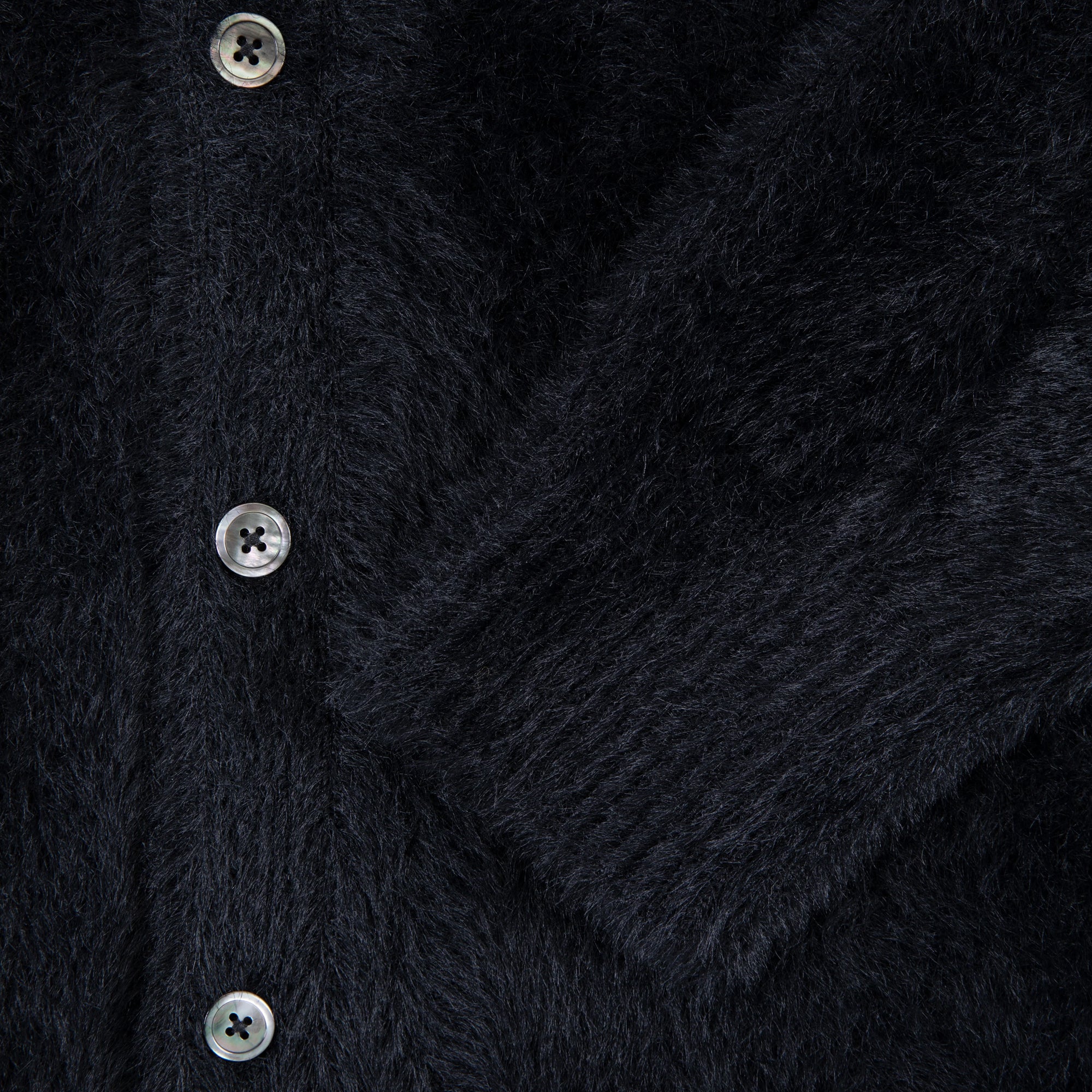 Boiler Room Mens Hairy Cardigan