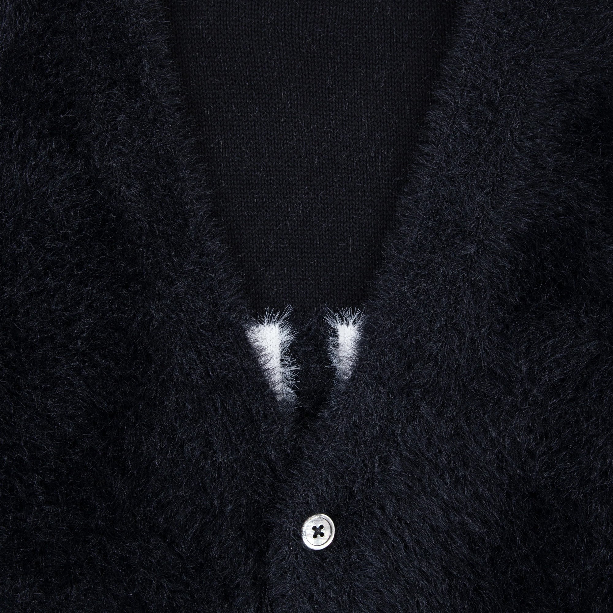 Boiler Room Mens Hairy Cardigan