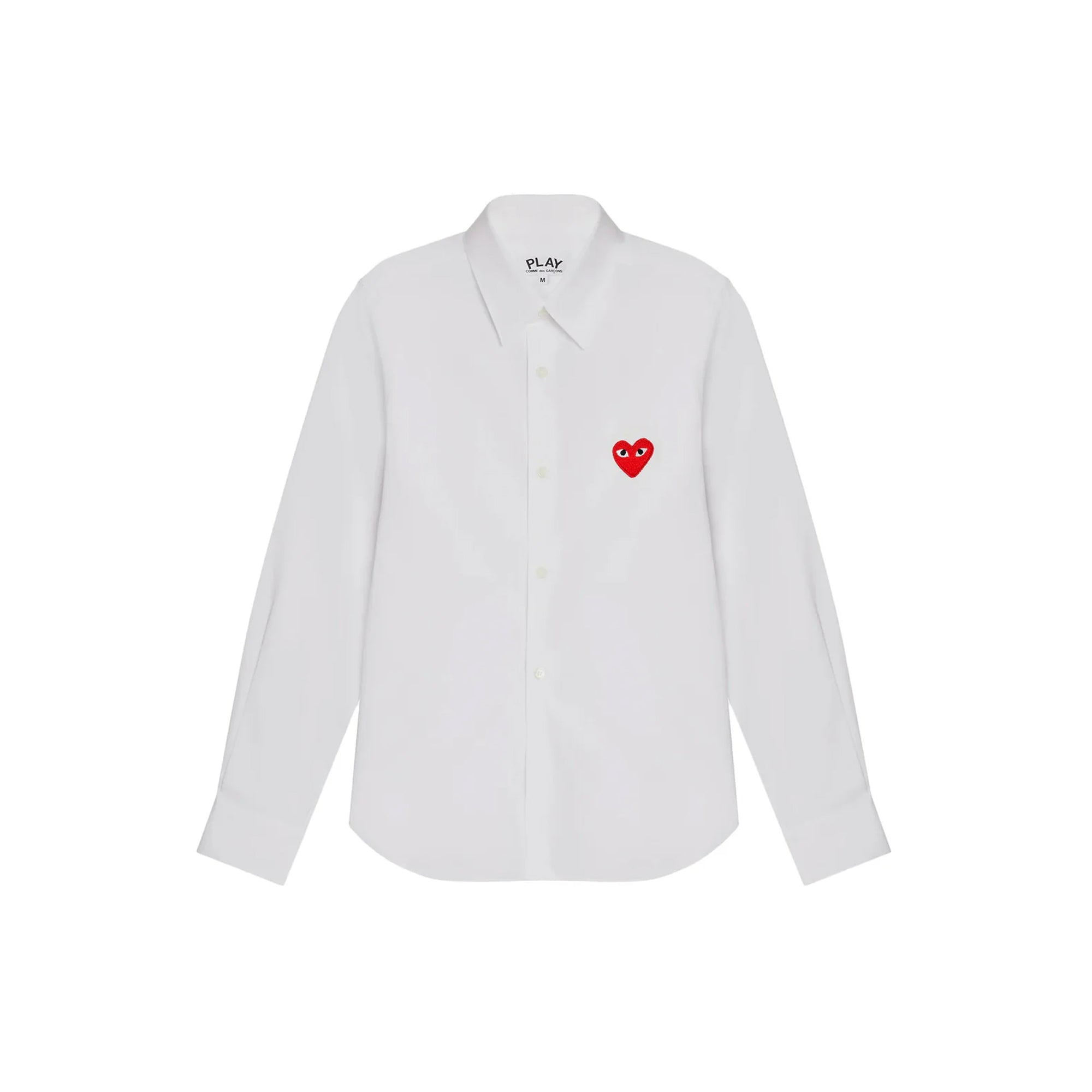 Comme des Garcons PLAY Mens Red Emblem Shirt