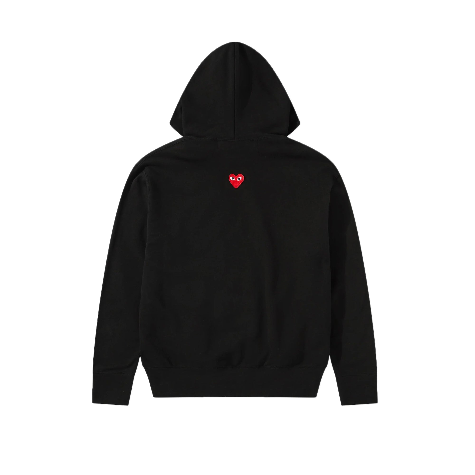 Comme des Garcons PLAY Mens Red Heart Zip Sweatshirt – Extra Butter