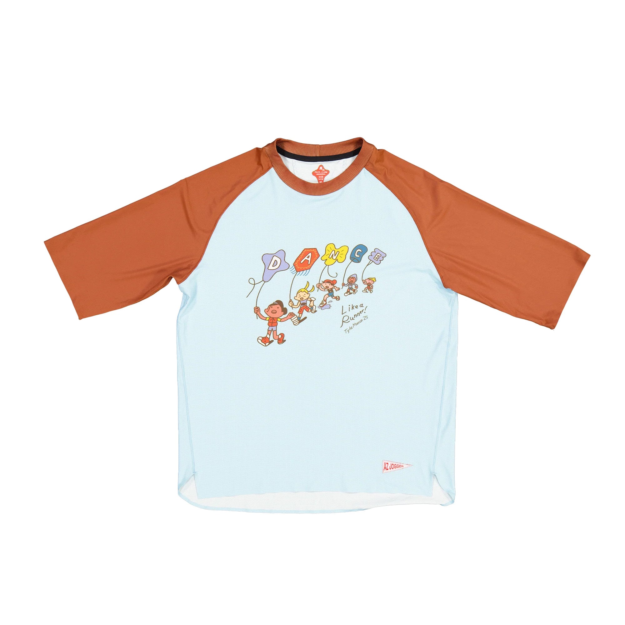 Alex Zono Mens Dancer Raglan Tee